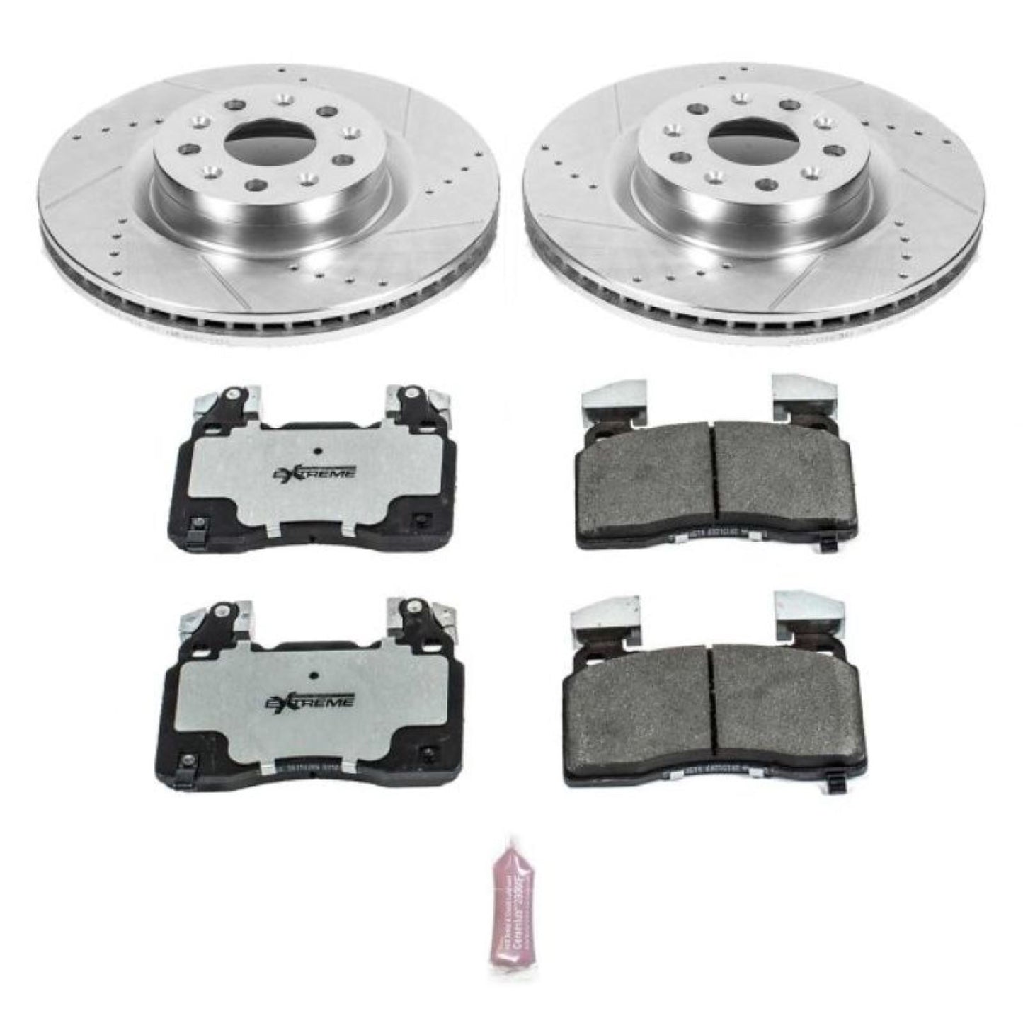 Powerstop Front Z26 Street Warrior Brake Kit for 16-18 Cadillac CT6 [MPN: K6998-26]_1808899
