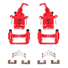 Powerstop Rear Red Calipers w/Brackets - Pair for 00-09 Honda S2000 [MPN: S2730]_1809611