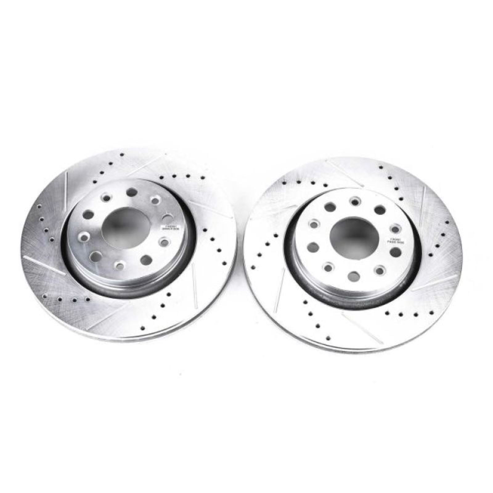 Powerstop Front Evolution Drilled & Slotted Rotors Pair for 18-19 Jeep Wrangler [MPN: AR8386XPR]_1806984