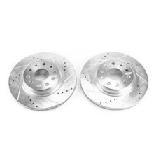 Powerstop Front Evolution Drilled & Slotted Rotors - Pair for 2018 Jeep Wrangler [MPN: AR8387XPR]_1806962