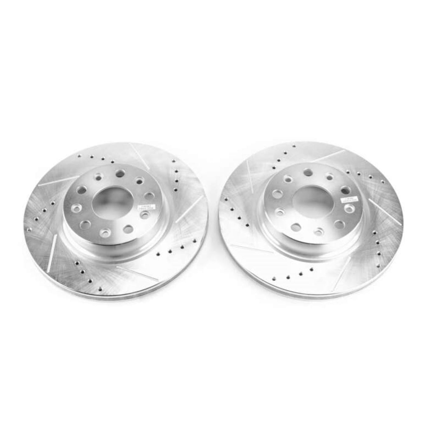 Powerstop Front Evolution Drilled & Slotted Rotors - Pair for 2018 Jeep Wrangler [MPN: AR8387XPR]_1806963