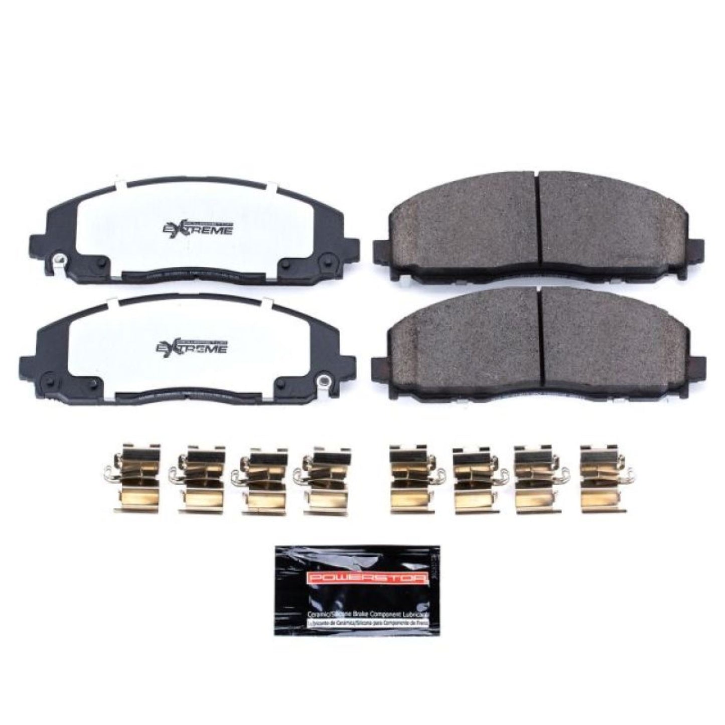 Powerstop Front Z36 Truck & Tow Brake Pads w/Hardware for 17-19 Chrysler Pacifica [MPN: Z36-1589]_1814403