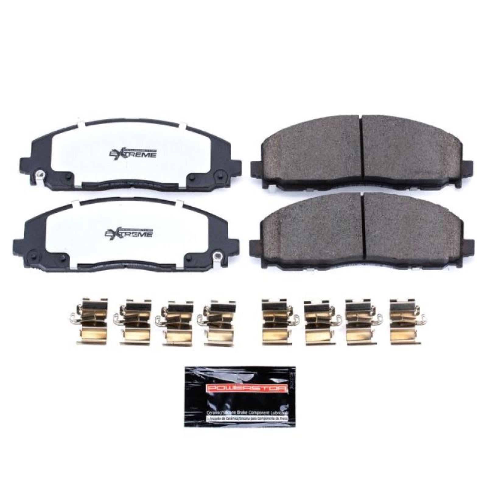 Powerstop Front Z36 Truck & Tow Brake Pads w/Hardware for 17-19 Chrysler Pacifica [MPN: Z36-1589]_1814403