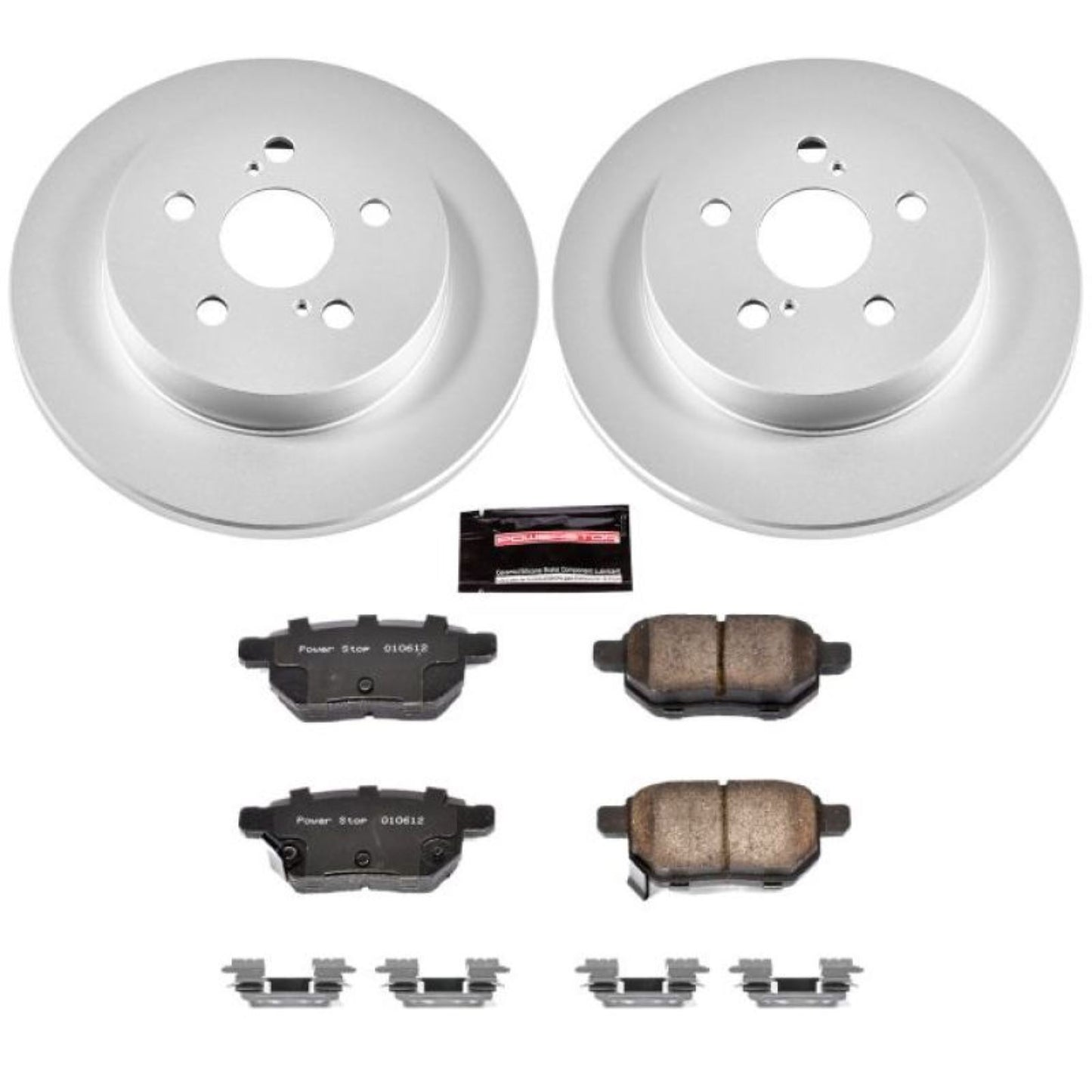 Powerstop Rear Z17 Evolution Geomet Coated Brake Kit for 09-10 Pontiac Vibe [MPN: CRK4736]_1810921