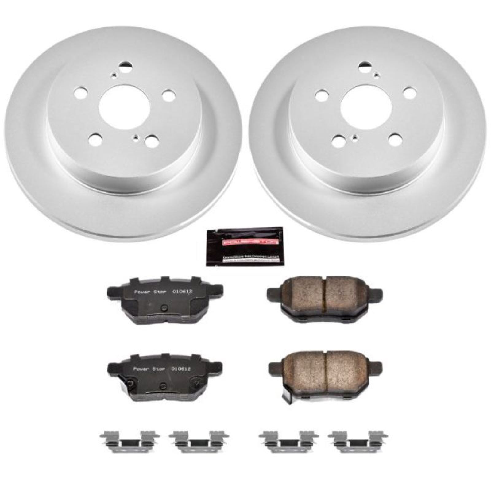 Powerstop Rear Z17 Evolution Geomet Coated Brake Kit for 09-10 Pontiac Vibe [MPN: CRK4736]_1810921