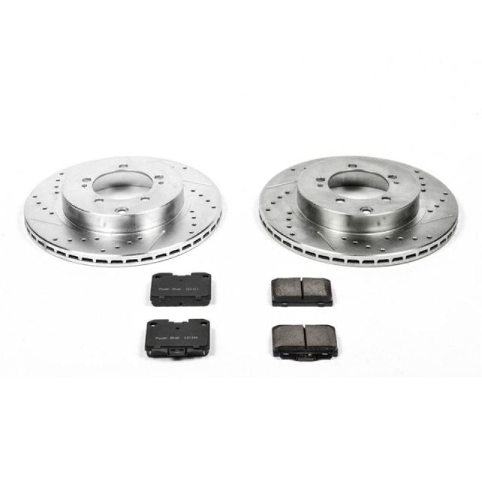 Powerstop Rear Z23 Evolution Sport Brake Kit for 95-96 Dodge Stealth [MPN: K1226]_1807010