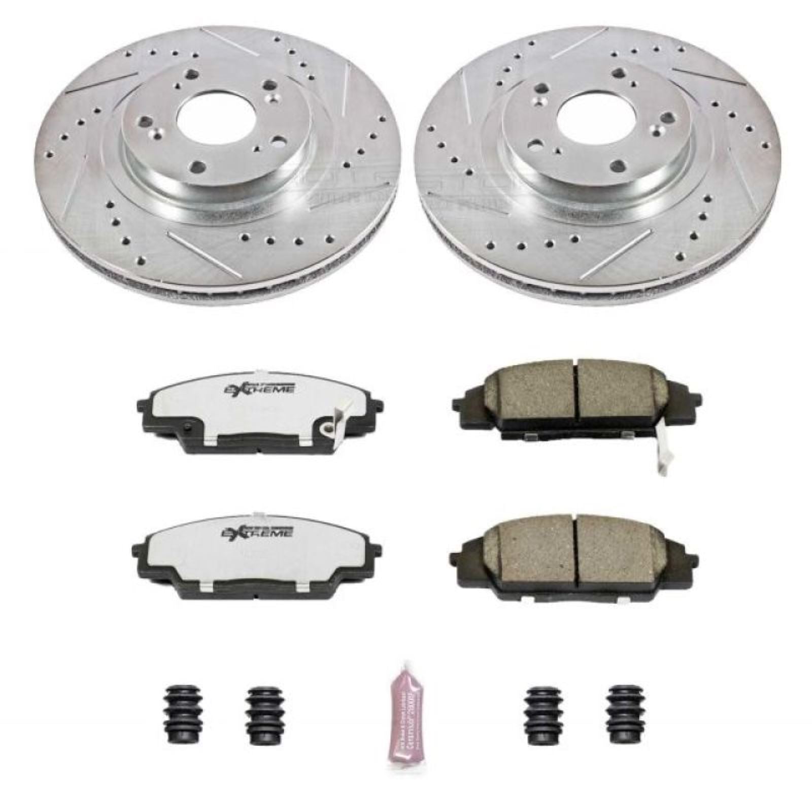 Powerstop Front Z26 Street Warrior Brake Kit for 02-06 Acura RSX [MPN: K2439-26]_1808881