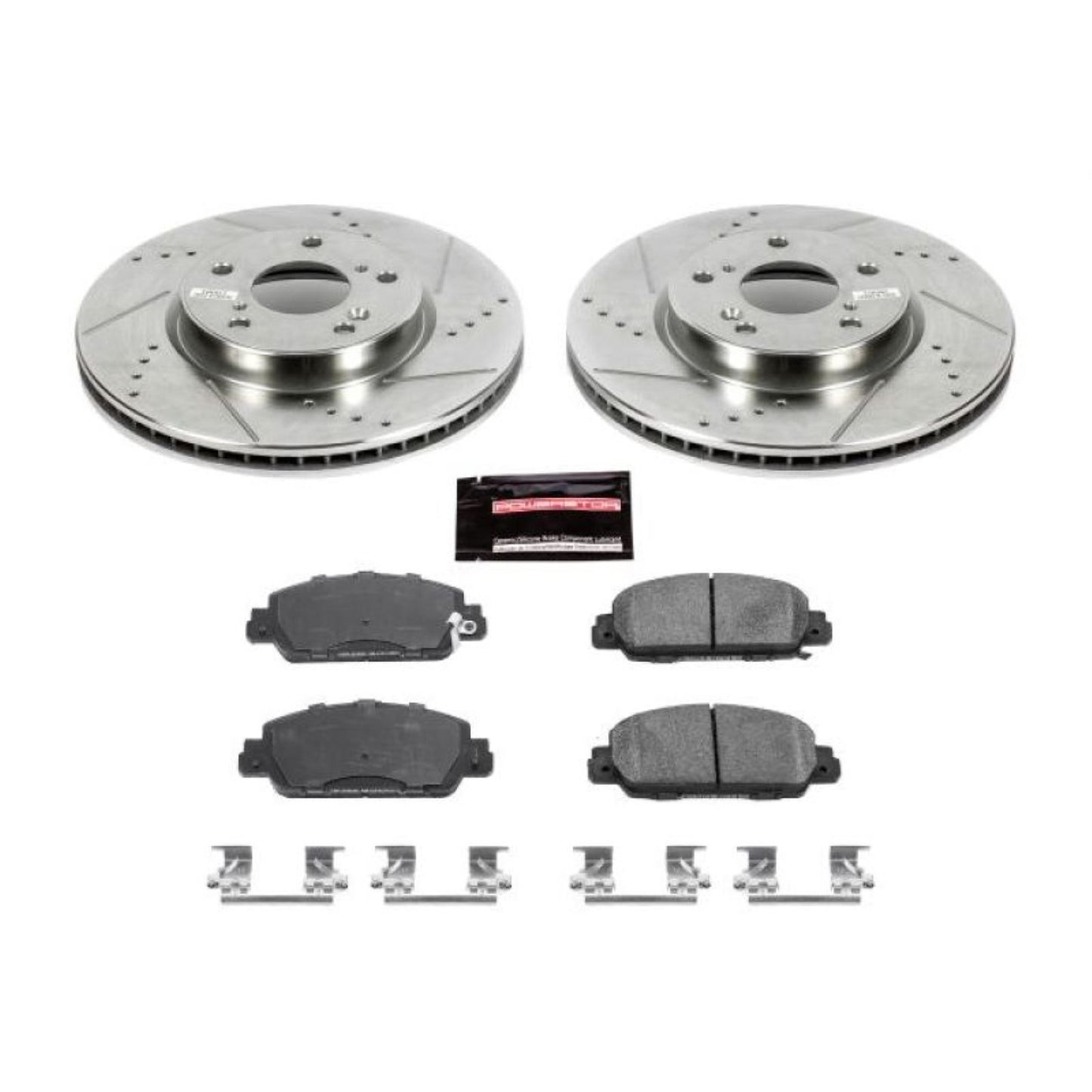 Powerstop Front Z23 Evolution Sport Brake Kit for 13-19 Honda Accord [MPN: K6515]_1815322
