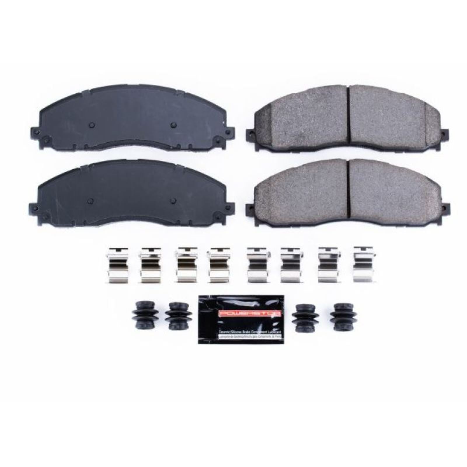 Powerstop Front Z23 Evolution Sport Brake Pads w/Hardware for 12-19 Ford F-250 [MPN: Z23-1680]_1814496
