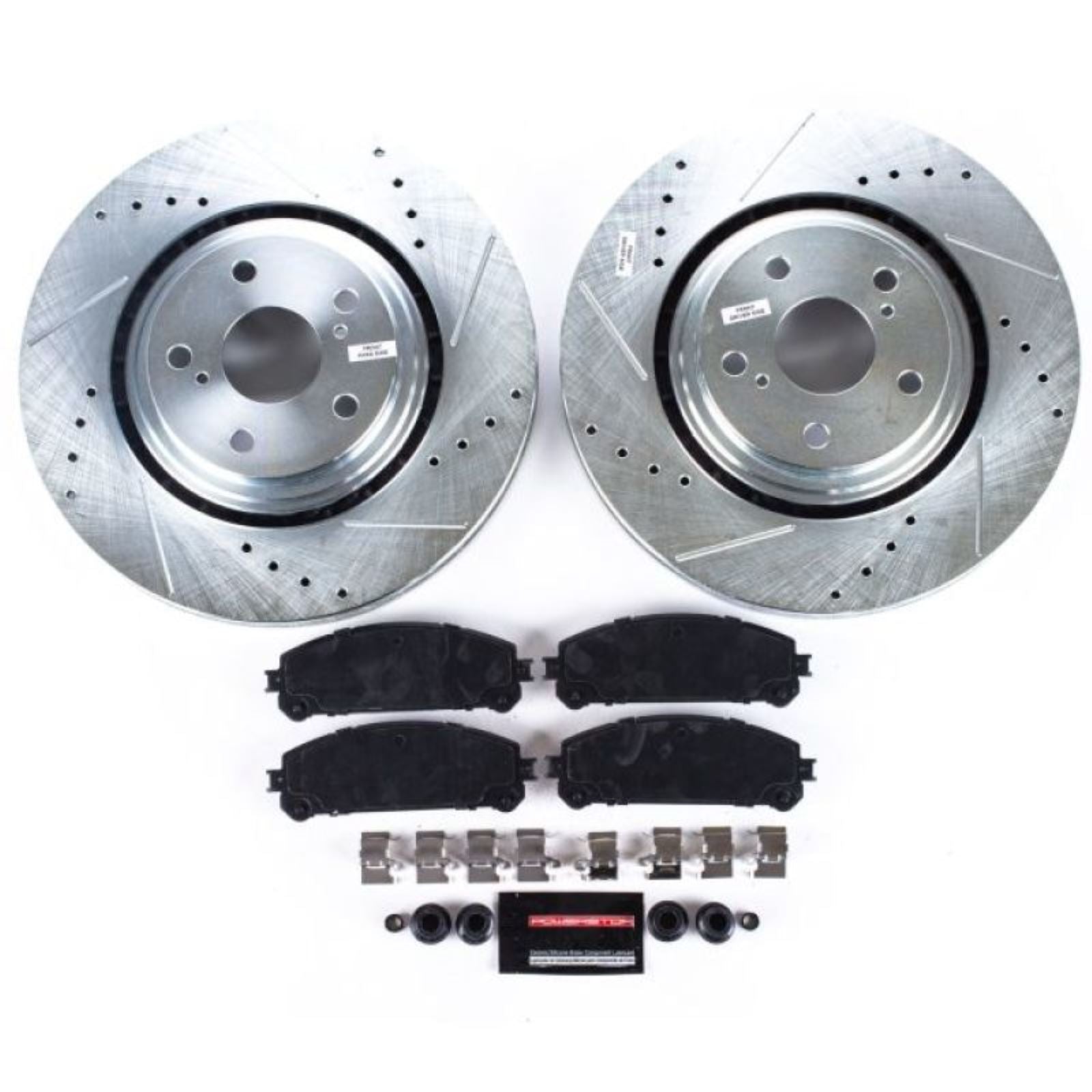 Powerstop Front Z23 Evolution Sport Brake Kit for 15-17 Lexus NX200t [MPN: K4713]_1808297