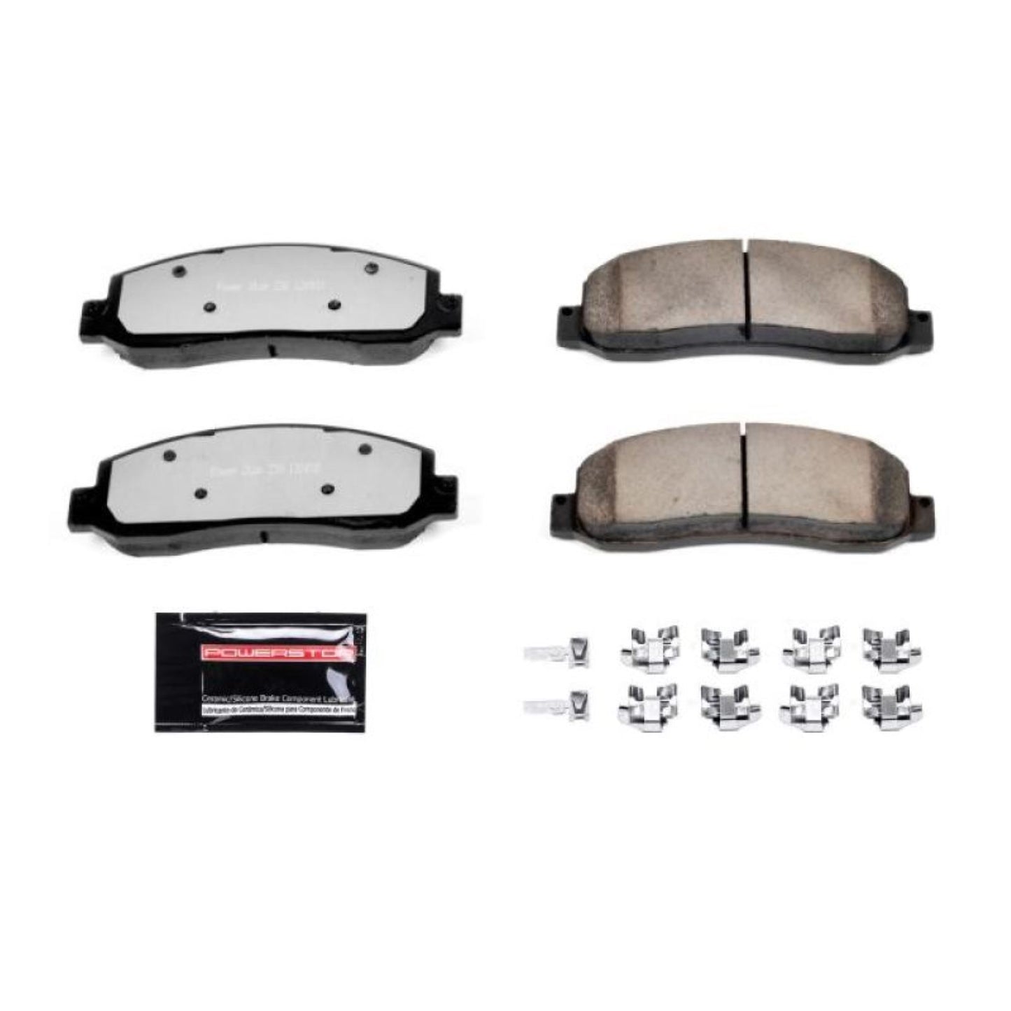 Powerstop Front Z36 Truck & Tow Brake Pads w/Hardware for 05-08 Ford F-250 [MPN: Z36-1069]_1810479