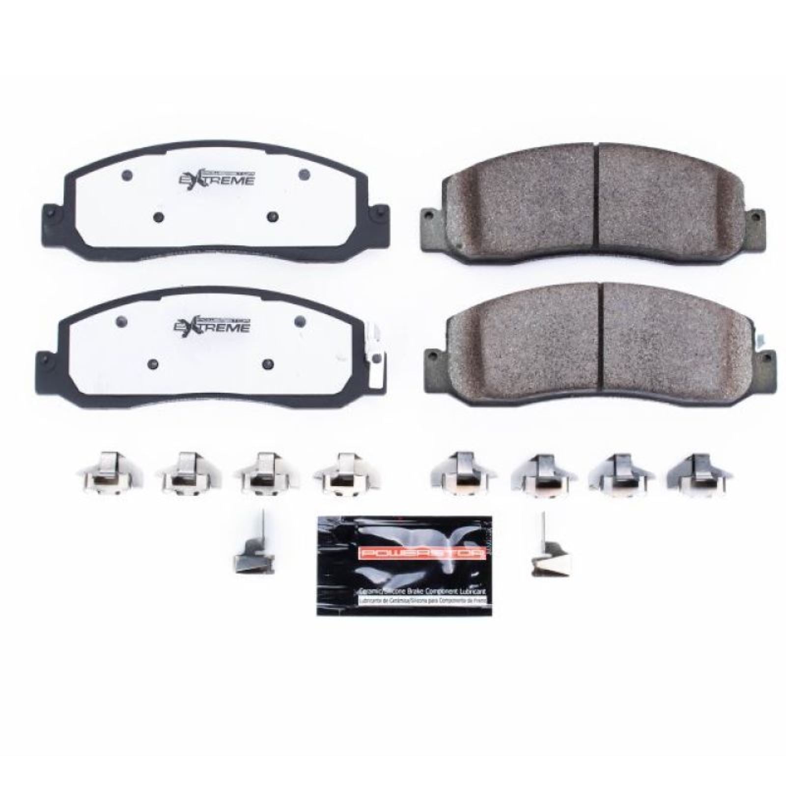 Powerstop Front Z36 Truck & Tow Brake Pads w/Hardware for 08-11 Ford F-250 [MPN: Z36-1333]_1808078