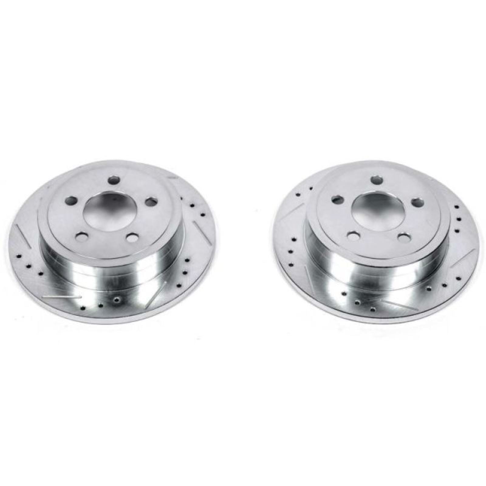 Powerstop Rear Evolution Drilled & Slotted Rotors - Pair for 03-07 Jeep Liberty [MPN: AR8768XPR]_1807067