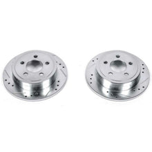 Powerstop Rear Evolution Drilled & Slotted Rotors - Pair for 03-07 Jeep Liberty [MPN: AR8768XPR]_1807067
