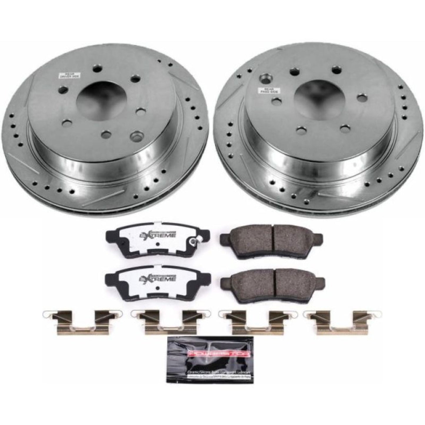 Powerstop Rear Z36 Truck & Tow Brake Kit for 05-18 Nissan Frontier [MPN: K4621-36]_1807290