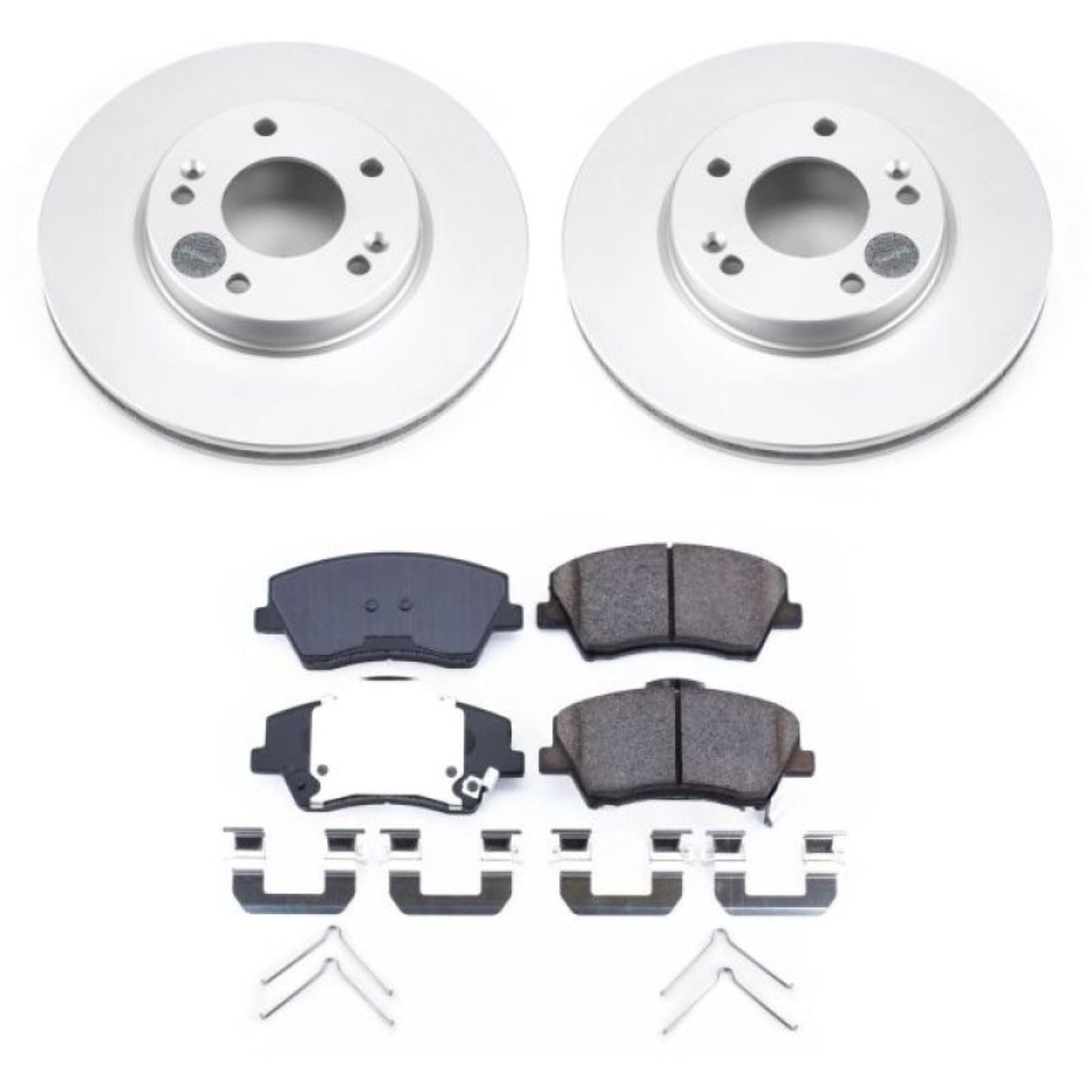 Powerstop Front Z17 Evolution Geomet Coated Brake Kit for 17-19 Hyundai Ioniq [MPN: CRK7893]_1807030