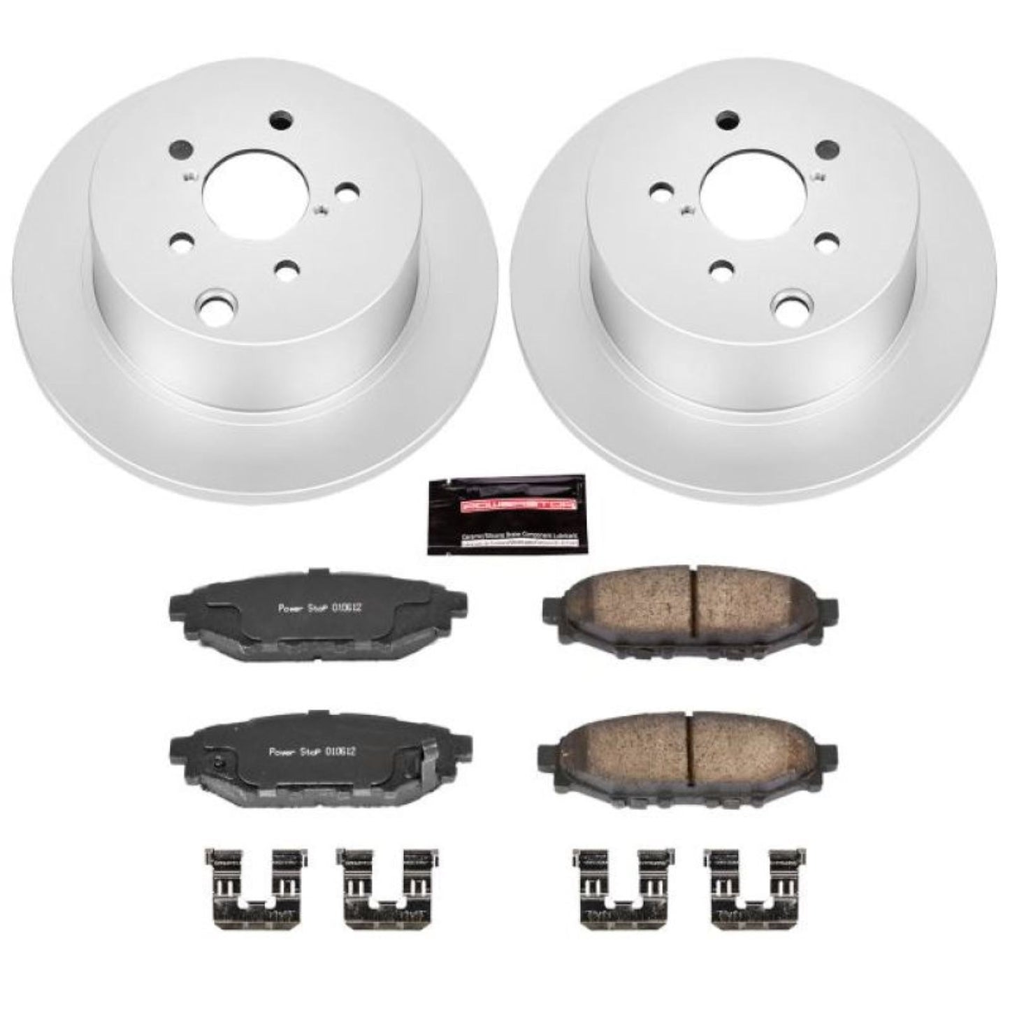 Powerstop Rear Z17 Evolution Geomet Coated Brake Kit for 16-18 Subaru Crosstrek [MPN: CRK6107]_1807053
