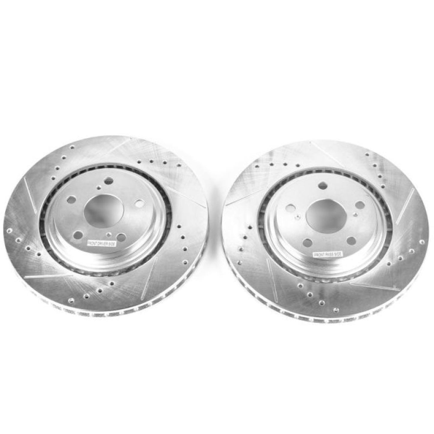 Powerstop Front Evolution Drilled & Slotted Rotors Pair for 15-17 Lexus NX200t [MPN: JBR1310XPR]_1811309