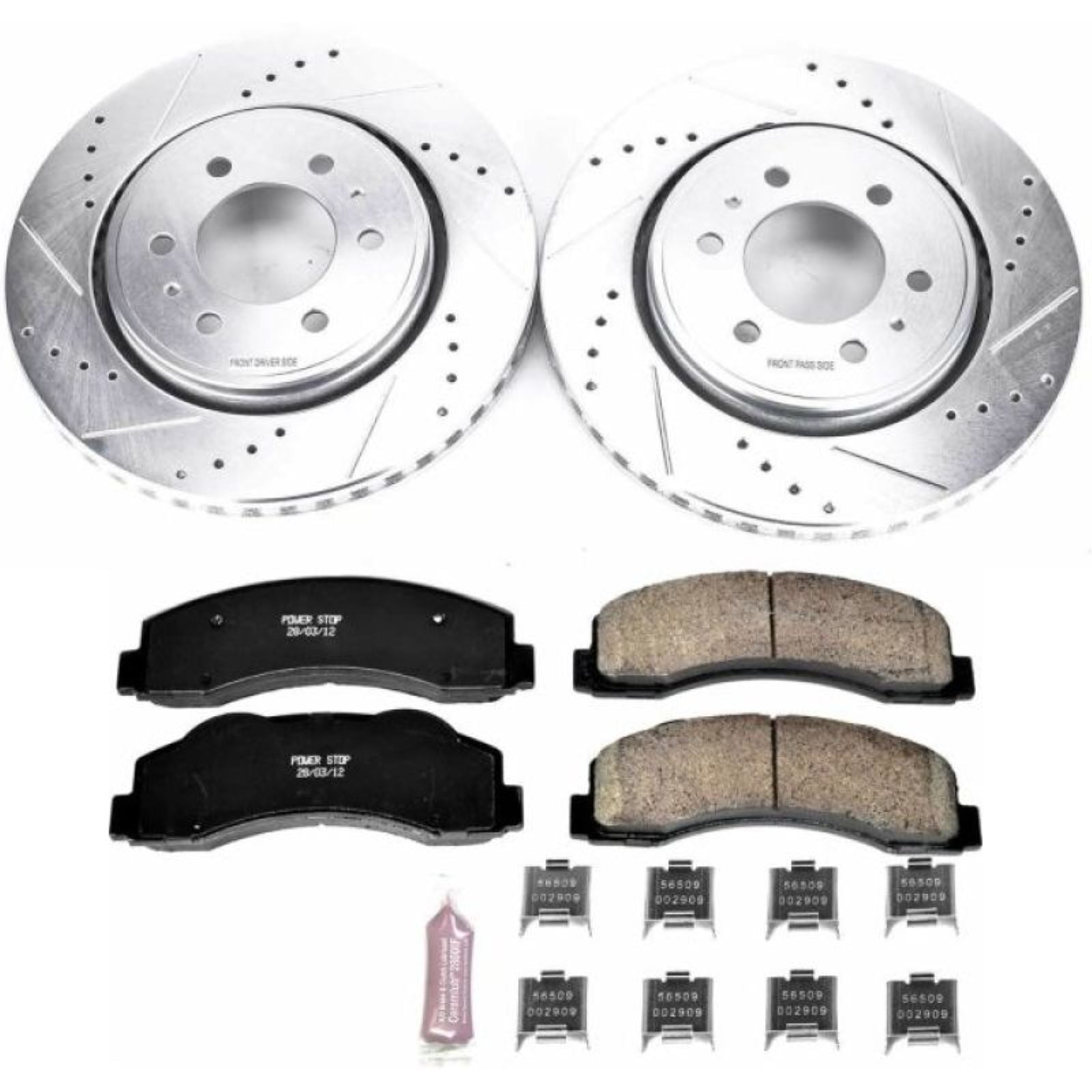 Powerstop Front Z23 Evolution Sport Brake Kit for 10-18 Ford Expedition [MPN: K3167]_1807047