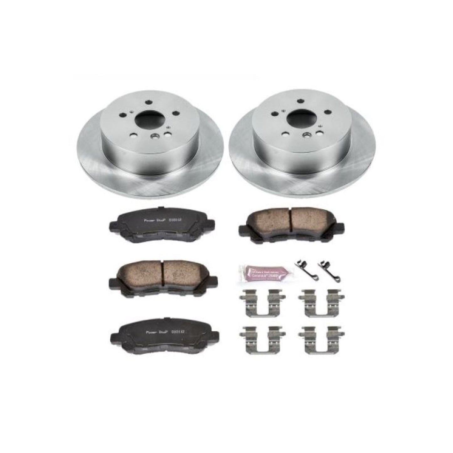 Powerstop Rear Autospecialty Brake Kit for 08-13 Toyota Highlander [MPN: KOE4714]_1807050