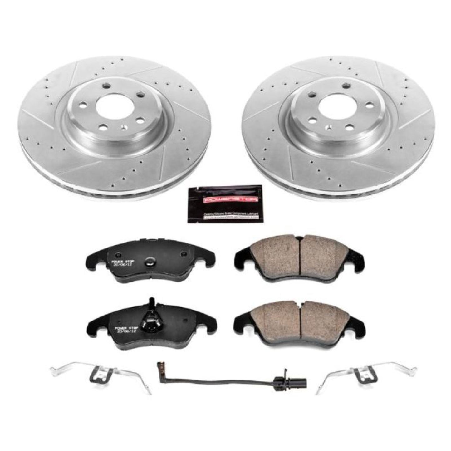 Powerstop Front Z23 Evolution Sport Brake Kit for 14-18 Audi A6 [MPN: K6140]_1807081