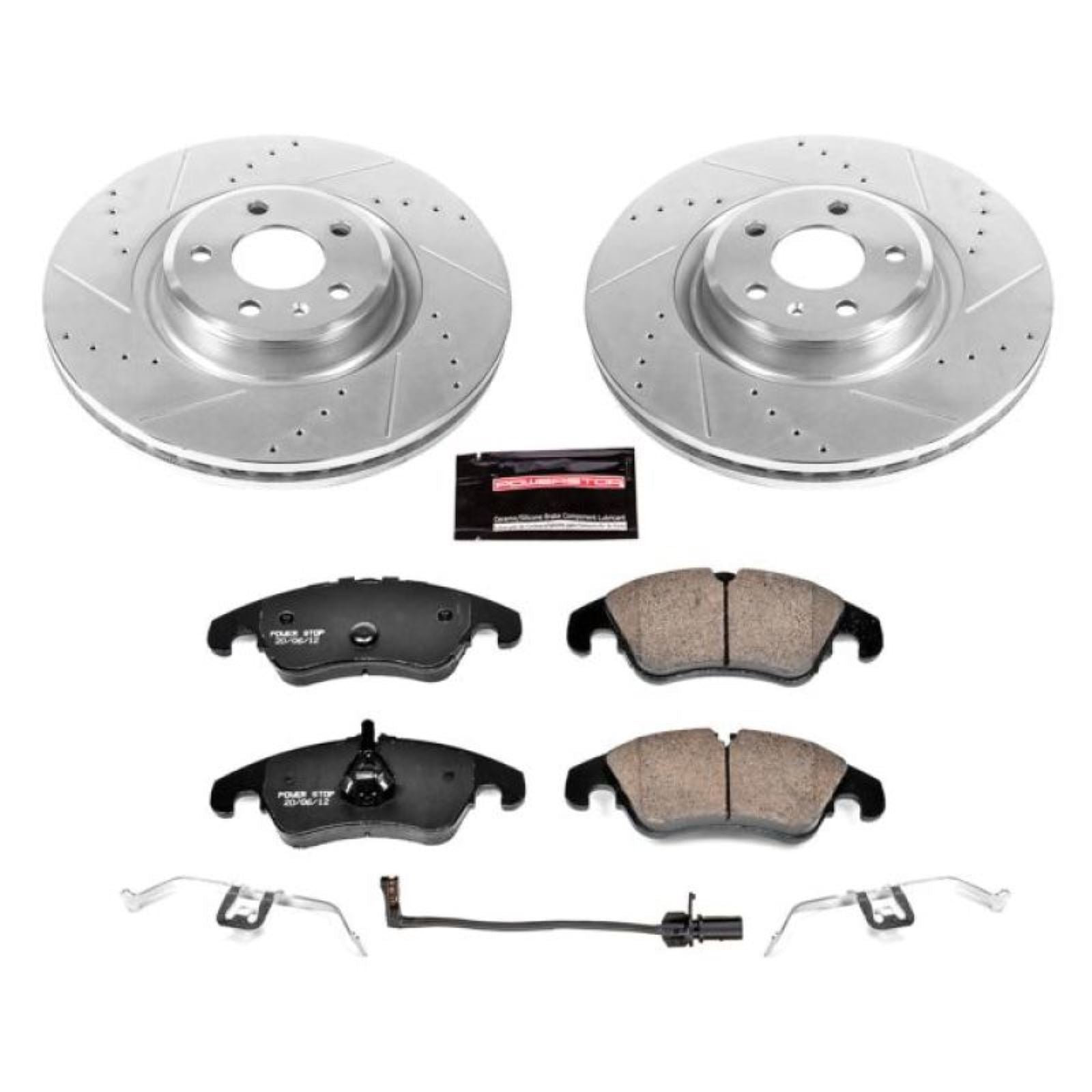 Powerstop Front Z23 Evolution Sport Brake Kit for 14-18 Audi A6 [MPN: K6140]_1807081