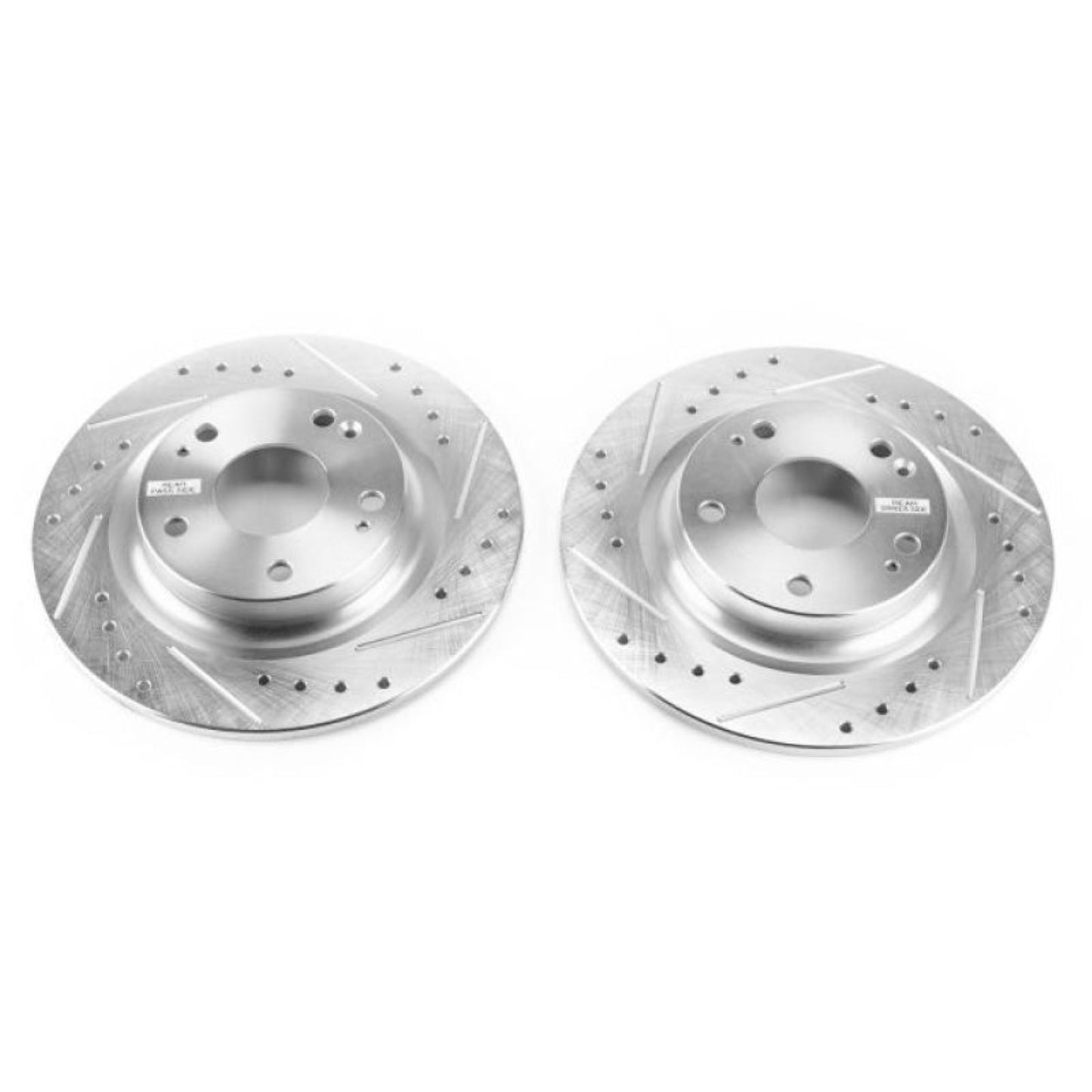 Powerstop Rear Evolution Drilled & Slotted Rotors Pair for 17-18 Honda Civic Si [MPN: JBR1747XPR]_1815373