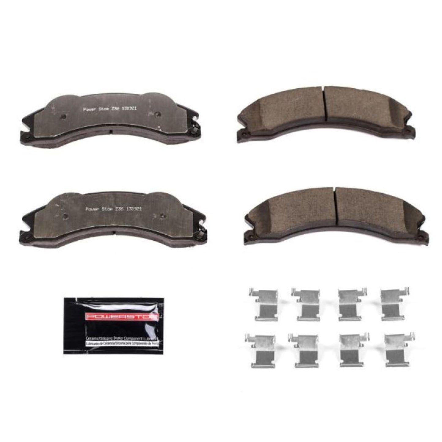 Powerstop Front or Rear Z36 Truck & Tow Brake Pads w/Hardware for 2011 Chevrolet [MPN: Z36-1411]_1807100