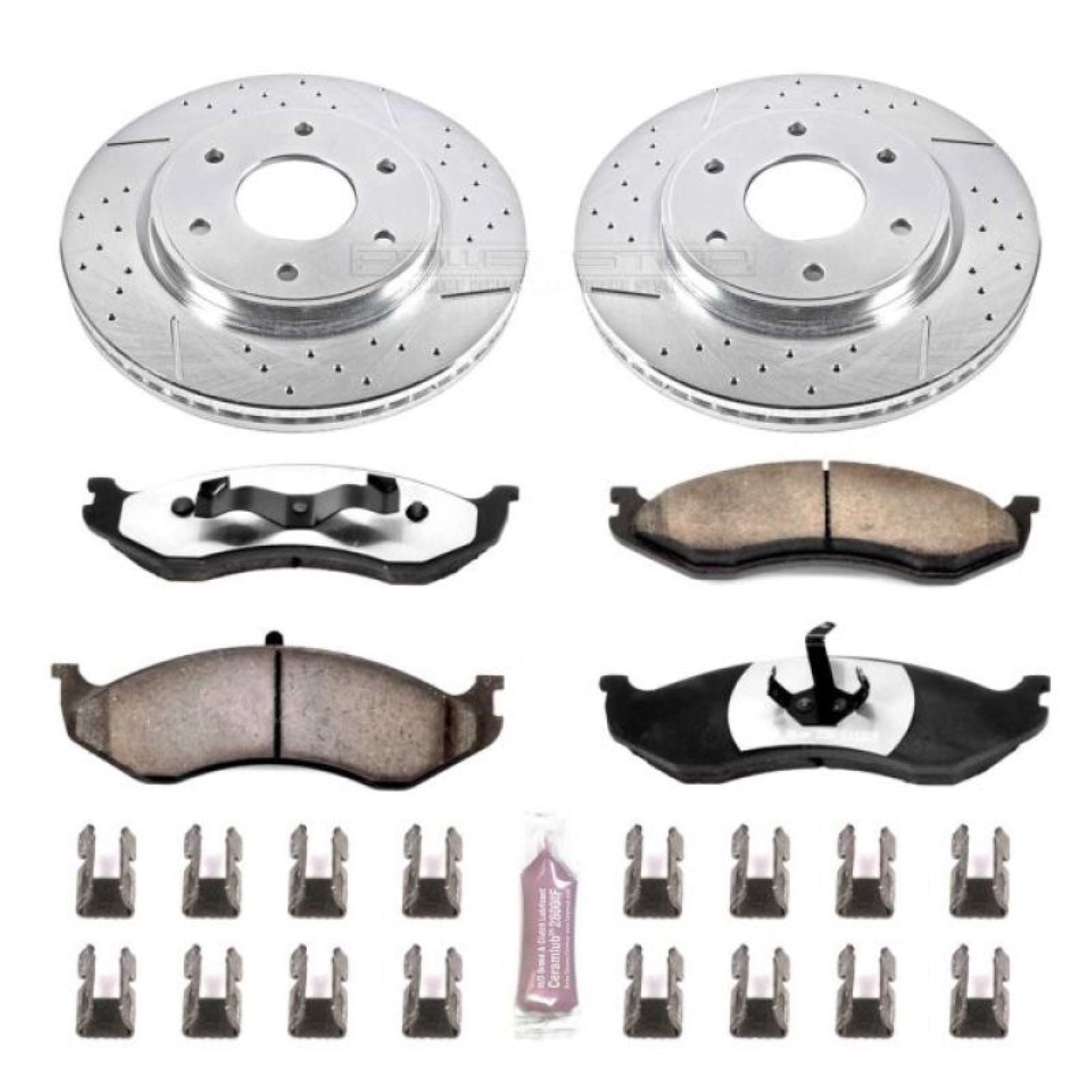 Powerstop Front Z36 Truck & Tow Brake Kit for 90-99 Jeep Cherokee [MPN: K2119-36]_1807072