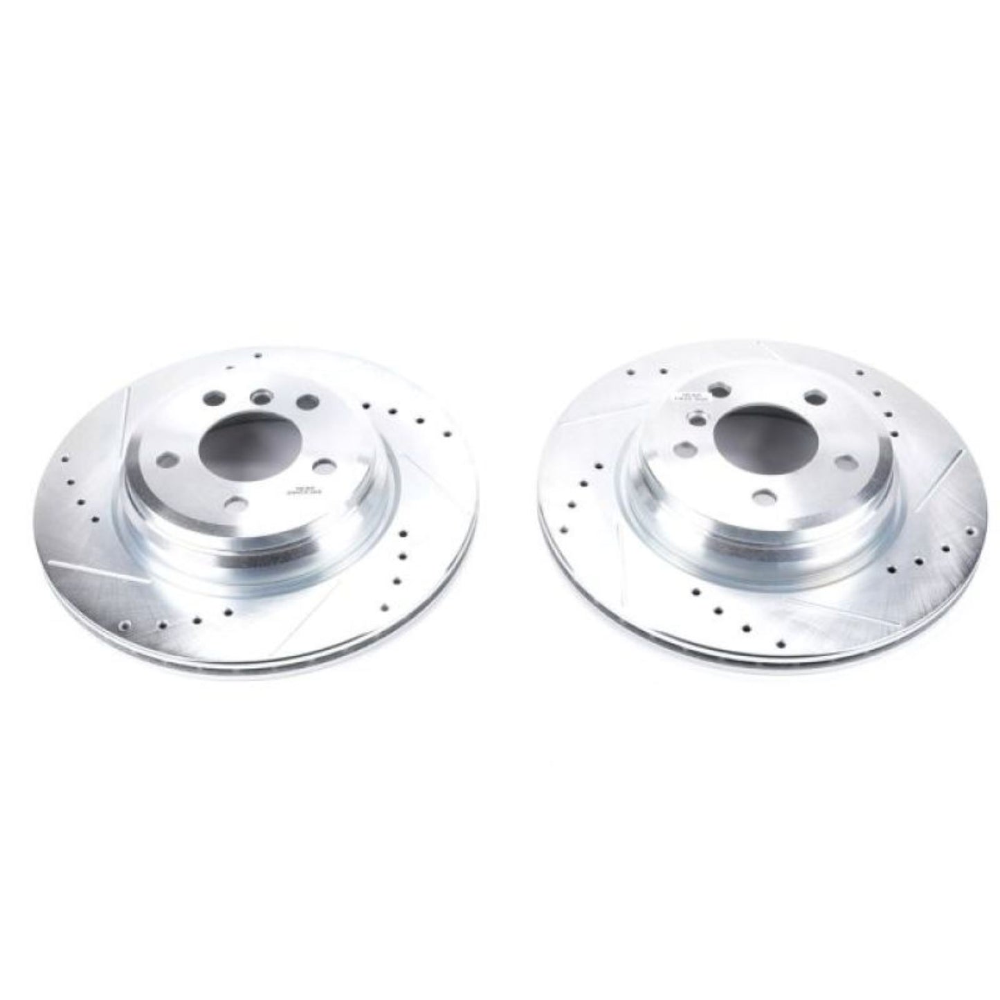 Powerstop Rear Evolution Drilled & Slotted Rotors - Pair for 2016 BMW 328i [MPN: EBR1414XPR]_1808312