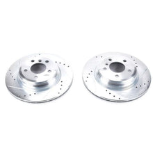 Powerstop Rear Evolution Drilled & Slotted Rotors - Pair for 2016 BMW 328i [MPN: EBR1414XPR]_1808312