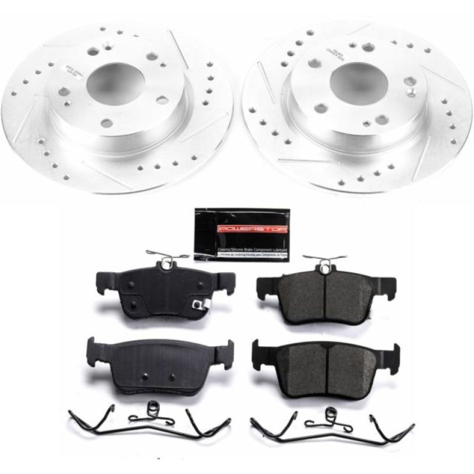 Powerstop Rear Z23 Evolution Sport Brake Kit for 16-19 Honda Civic [MPN: K7725]_1807602