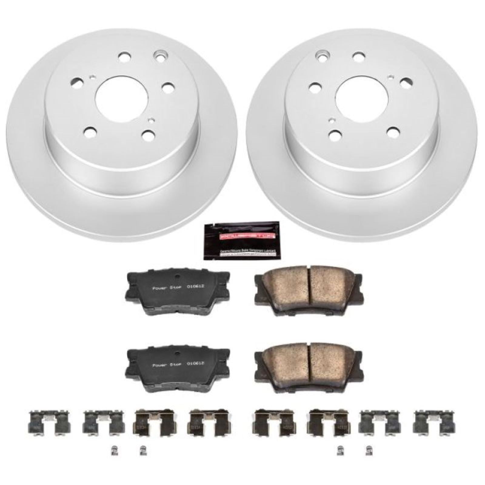 Powerstop Rear Z17 Evolution Geomet Coated Brake Kit for 10-12 Lexus HS250h [MPN: CRK4671]_1808101