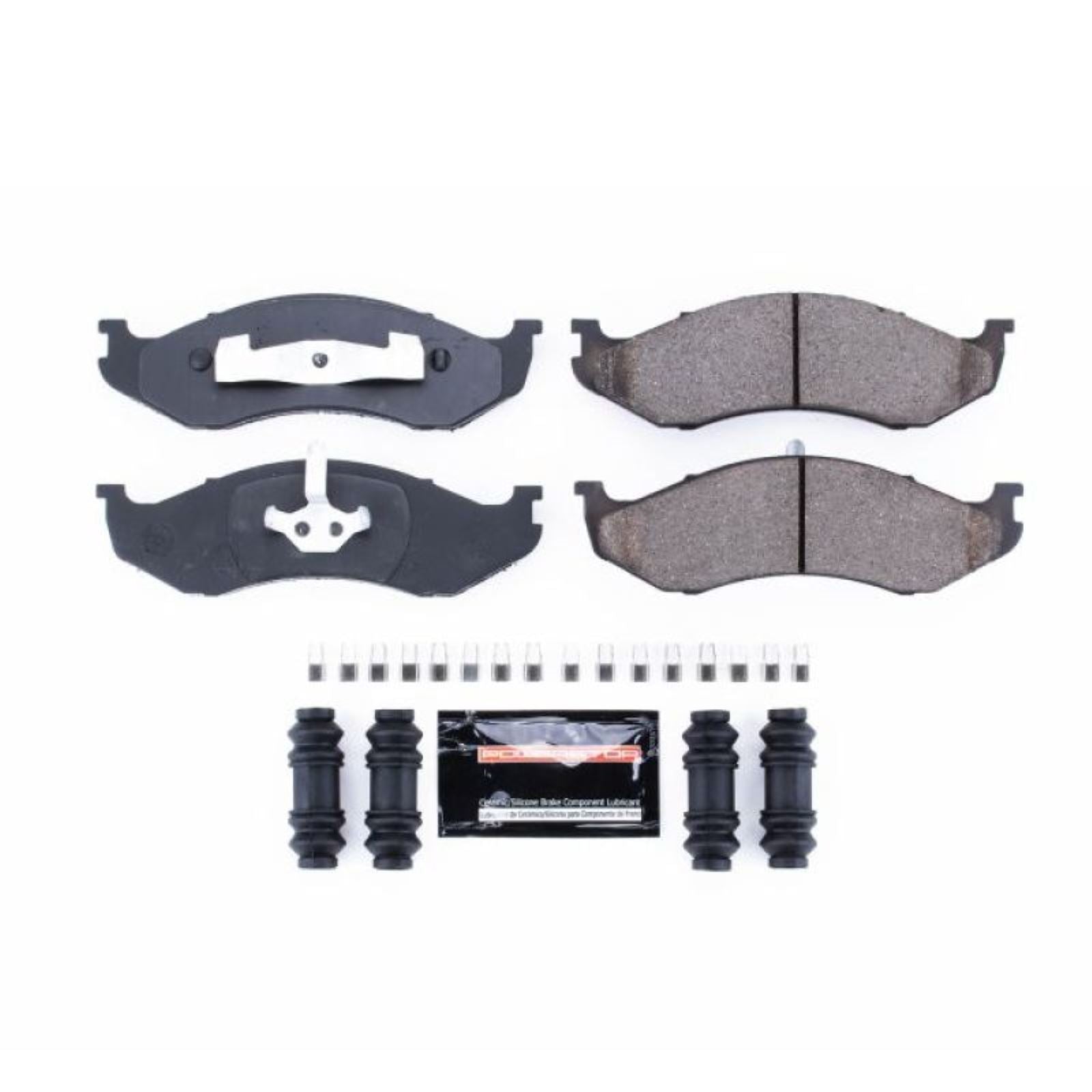 Powerstop Front Z23 Evolution Sport Brake Pads w/Hardware for 90-01 Jeep Cherokee [MPN: Z23-477]_1815123