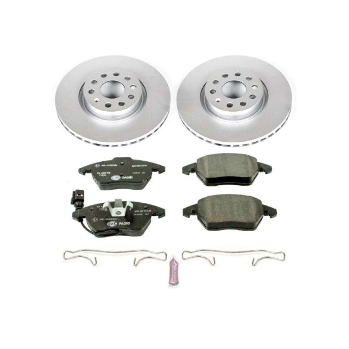 Powerstop Front Euro-Stop Brake Kit for 06-13 Audi A3 [MPN: ESK2259]_1807817