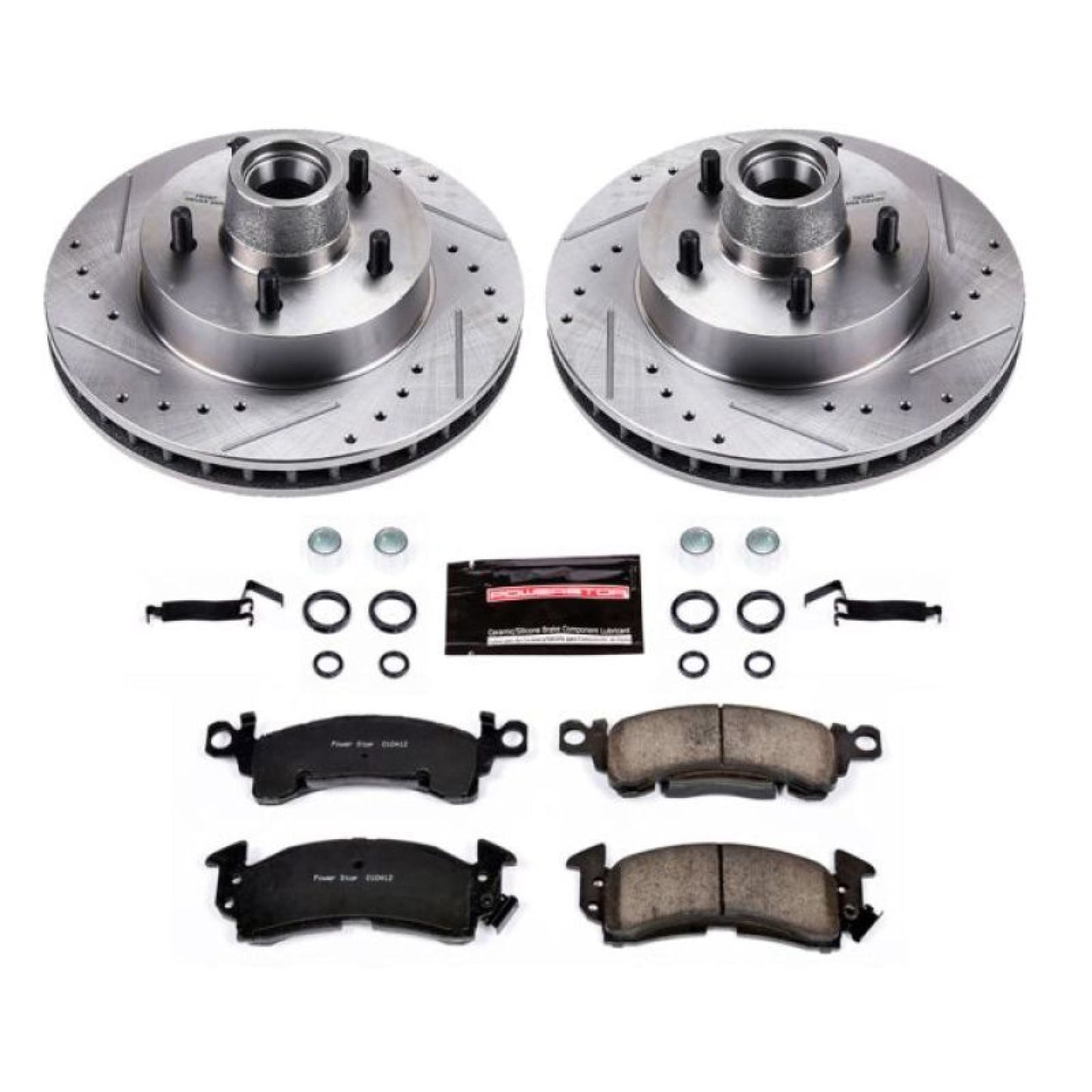 Powerstop Front Z23 Evolution Sport Brake Kit for 71-73 Buick Centurion [MPN: K4539]_1813001