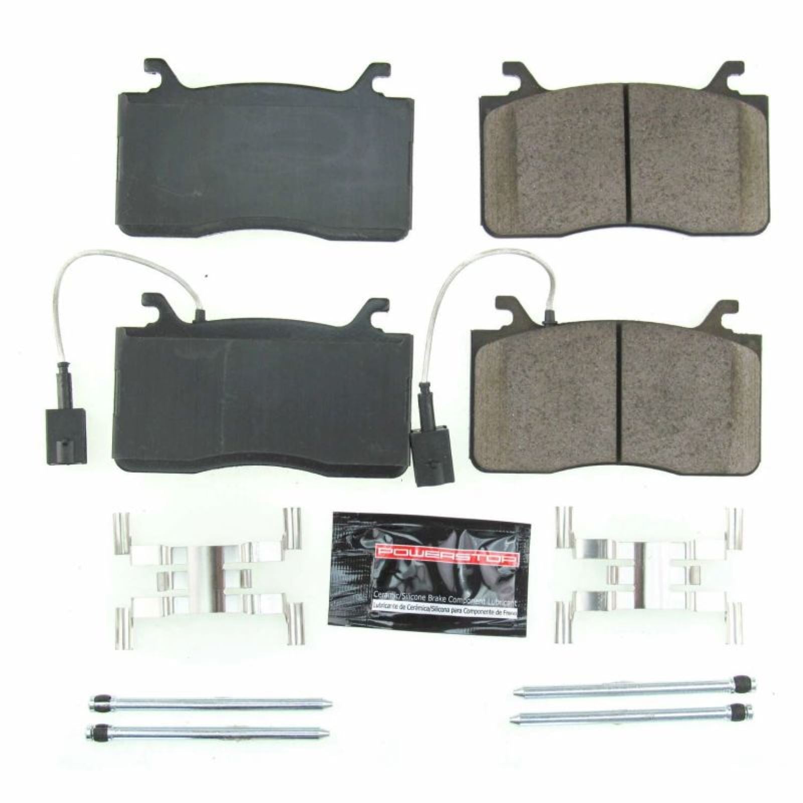 Powerstop Front Z23 Evolution Sport Brake Pads w/Hardware for 17-18 Alfa Romeo [MPN: Z23-2052]_1815046