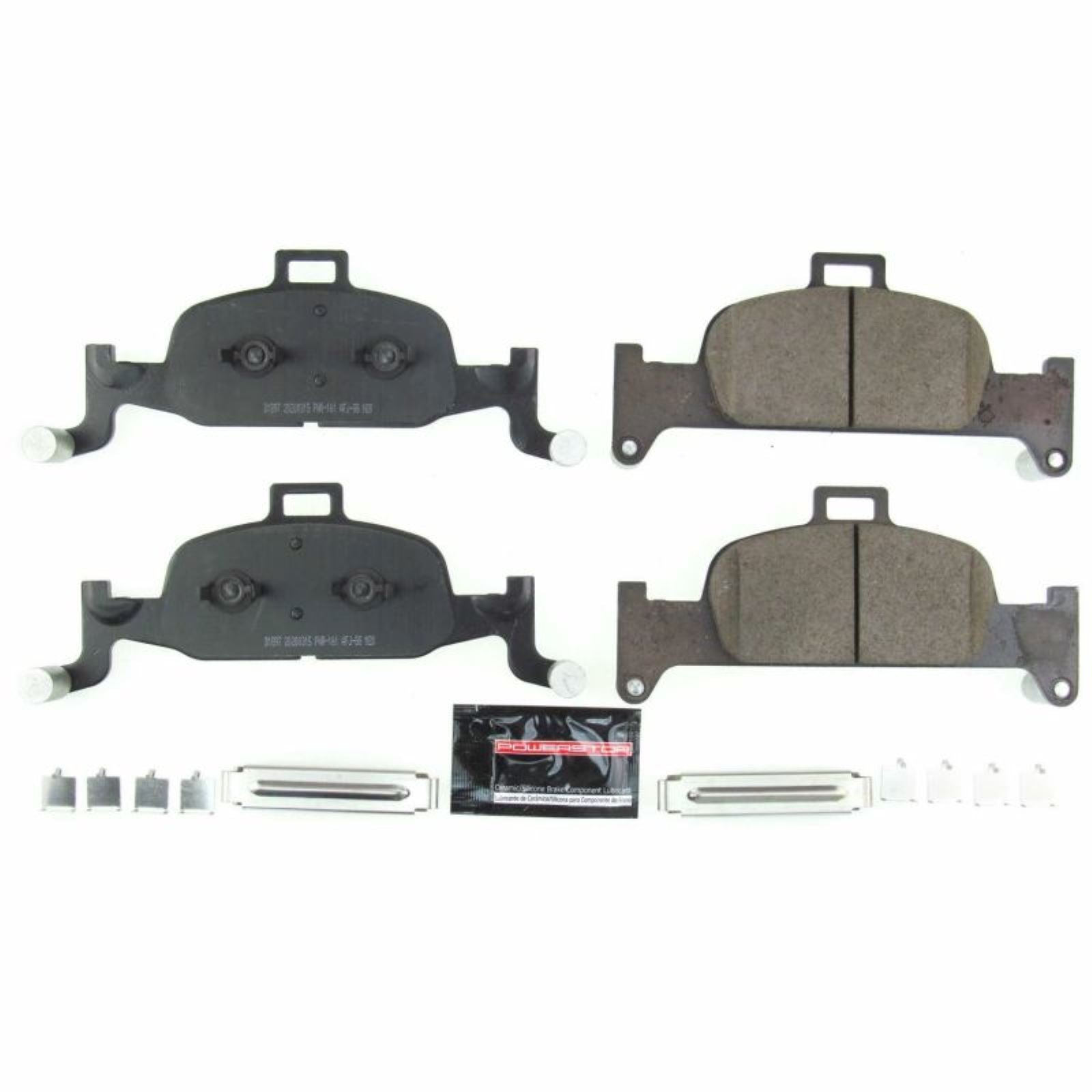 Powerstop Front Z23 Evolution Sport Brake Pads w/Hardware for 17-18 Audi A4 [MPN: Z23-1897]_1808413