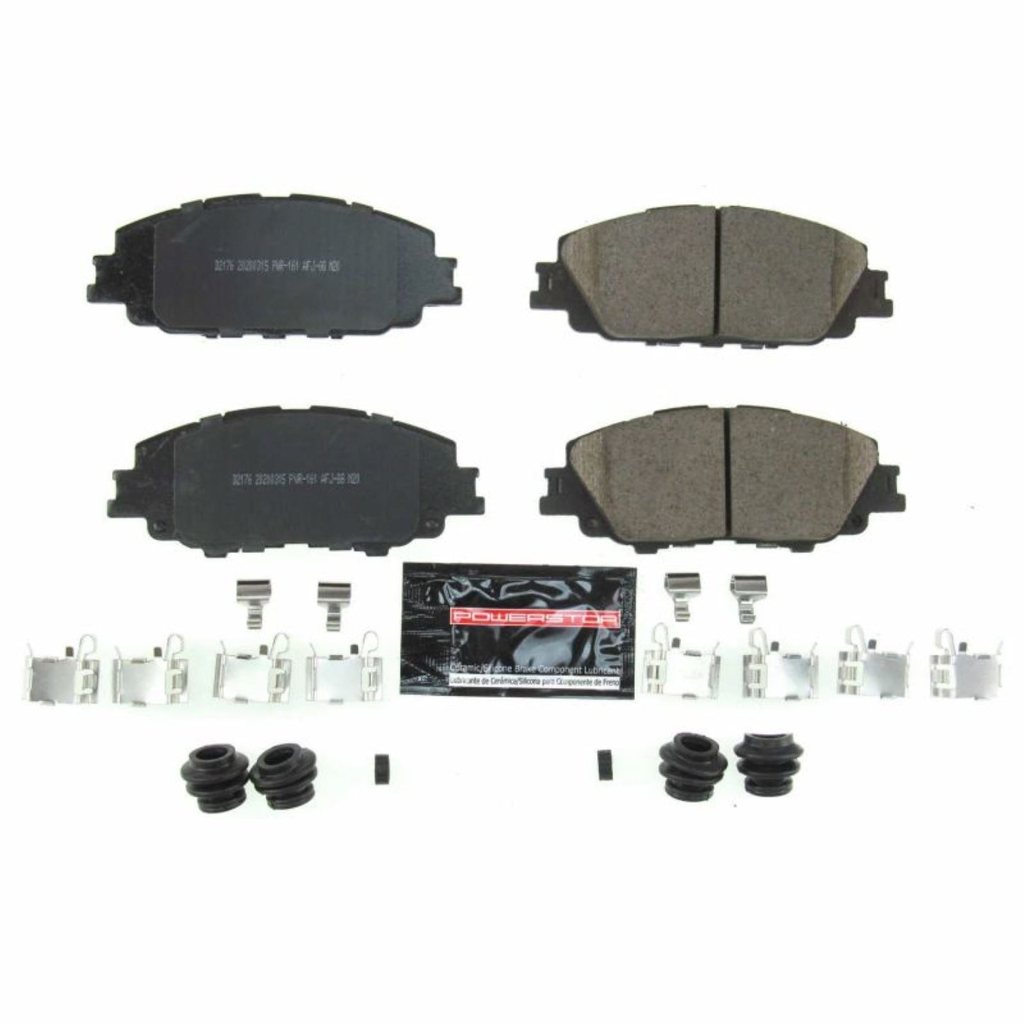 Powerstop Front Z23 Evolution Sport Brake Pads w/Hardware for 2019 Toyota Corolla [MPN: Z23-2176]_1808895