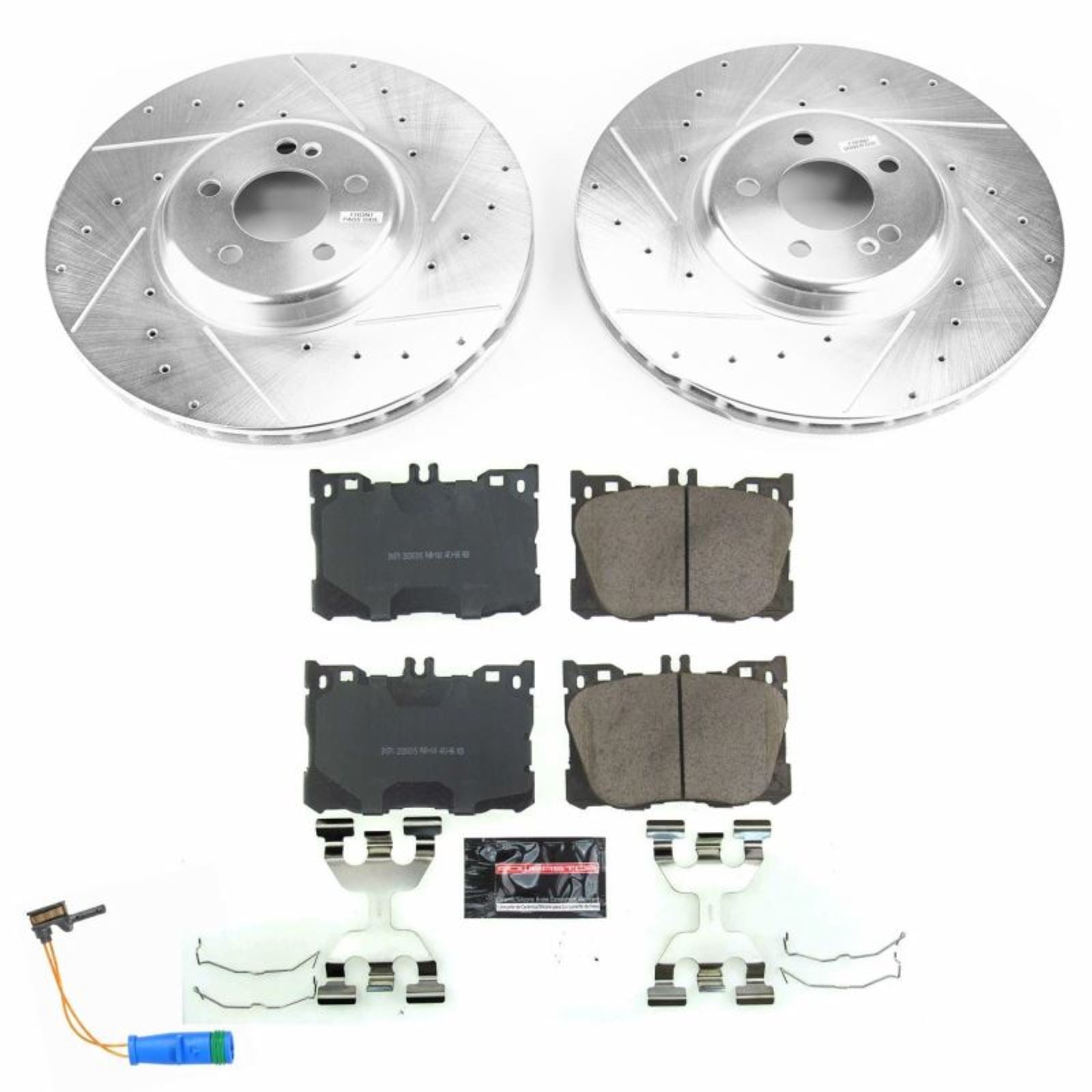 Powerstop Front Z23 Evolution Sport Brake Kit for 2018 Mercedes-Benz C43 AMG [MPN: K7986]_1809211