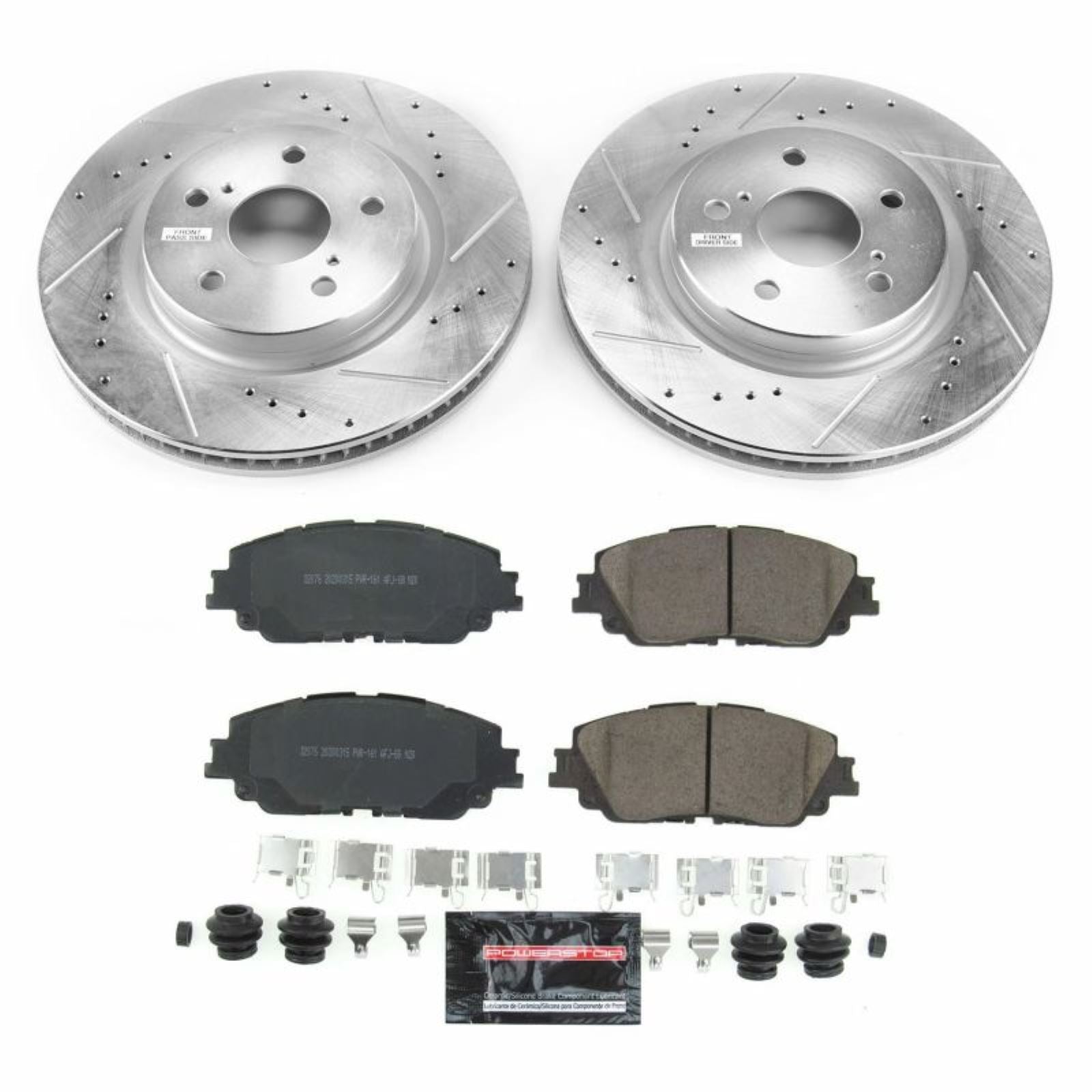Powerstop Front Z23 Evolution Sport Brake Kit for 2019 Toyota Avalon [MPN: K7895]_1807033