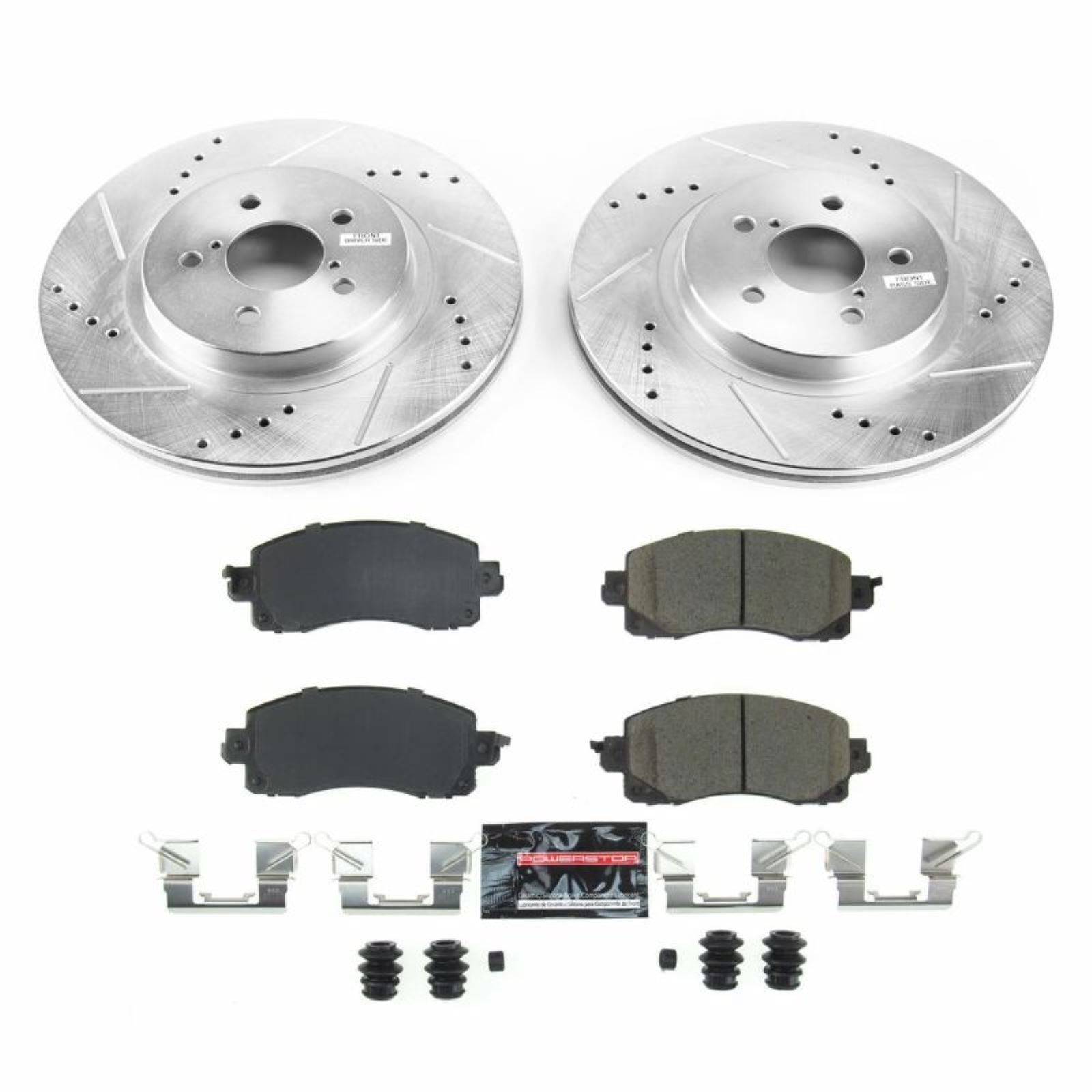 Powerstop Front Z23 Evolution Sport Brake Kit for 18-19 Subaru Crosstrek [MPN: K7892]_1811689