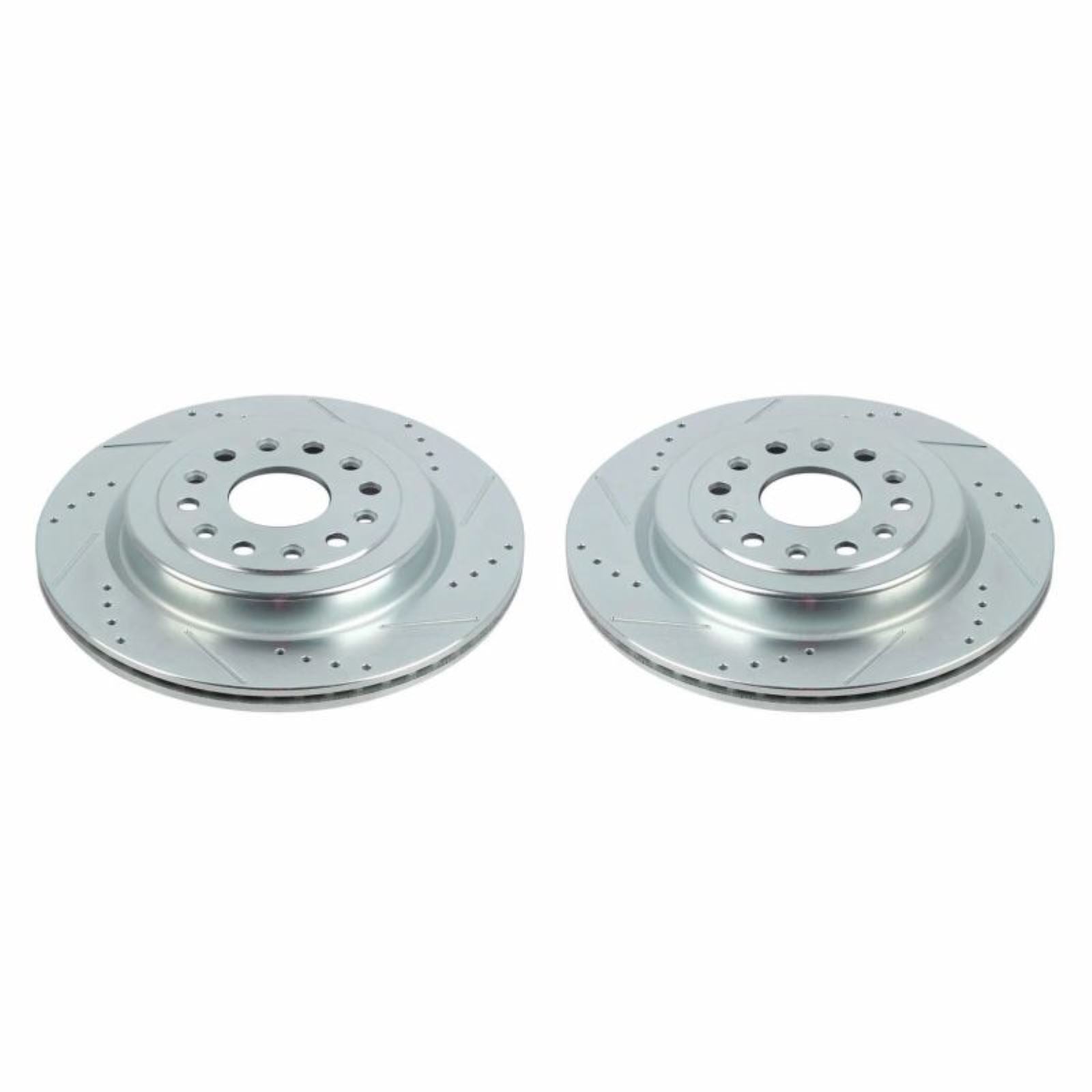 Powerstop Rear Evolution Drilled & Slotted Rotors - Pair for 19-20 Ram 1500 [MPN: AR86005XPR]_1814923