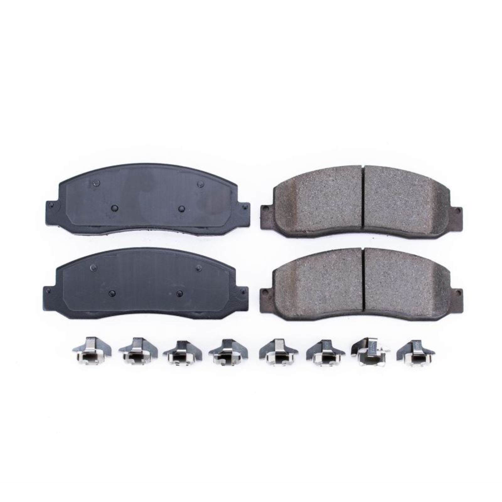 Powerstop Front Z17 Evolution Ceramic Brake Pads w/Hardware for 05-08 Ford F-250 [MPN: 17-1069]_1810716