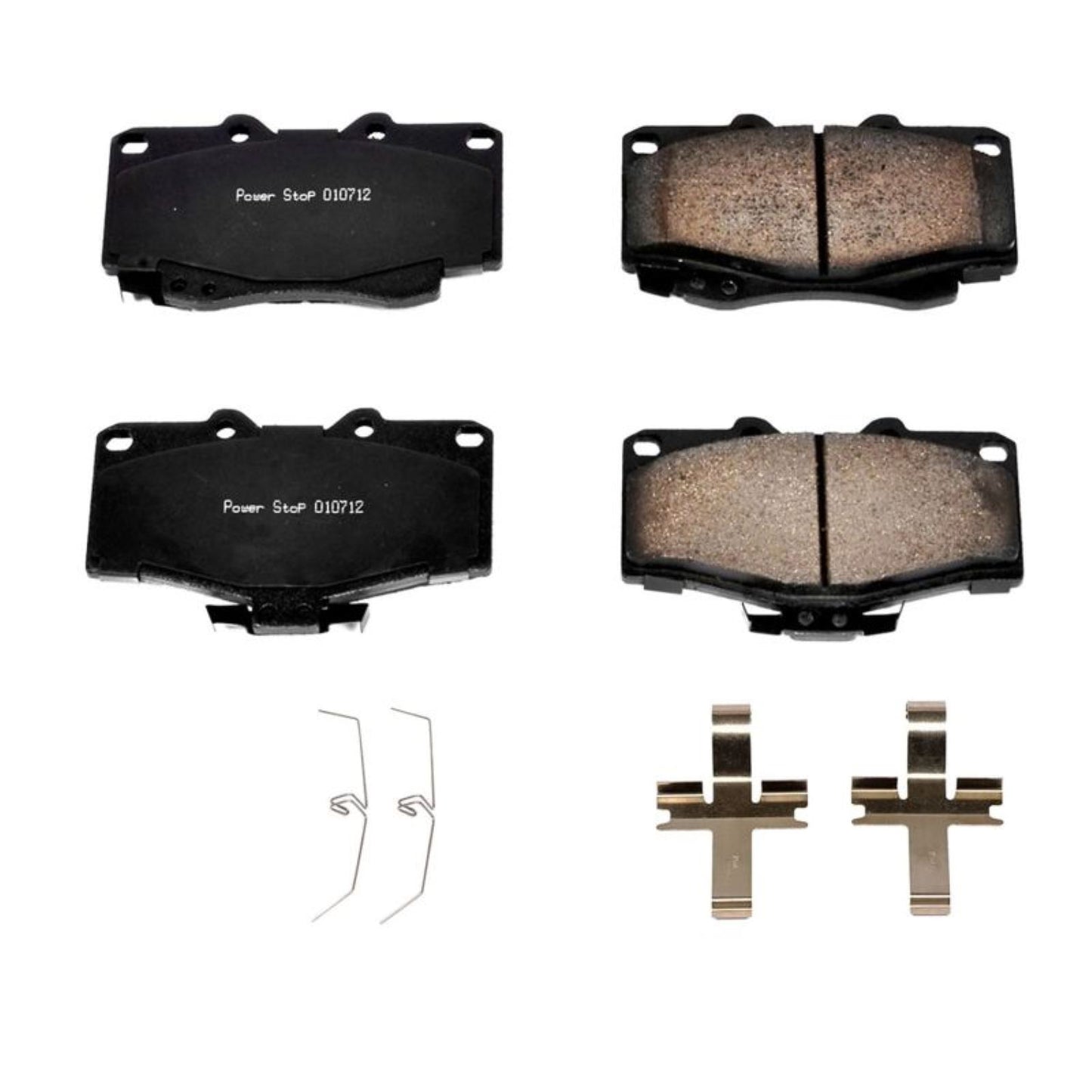 Powerstop Front Z17 Evolution Ceramic Brake Pads w/Hardware for 96-02 Toyota [MPN: 17-436]_1807095