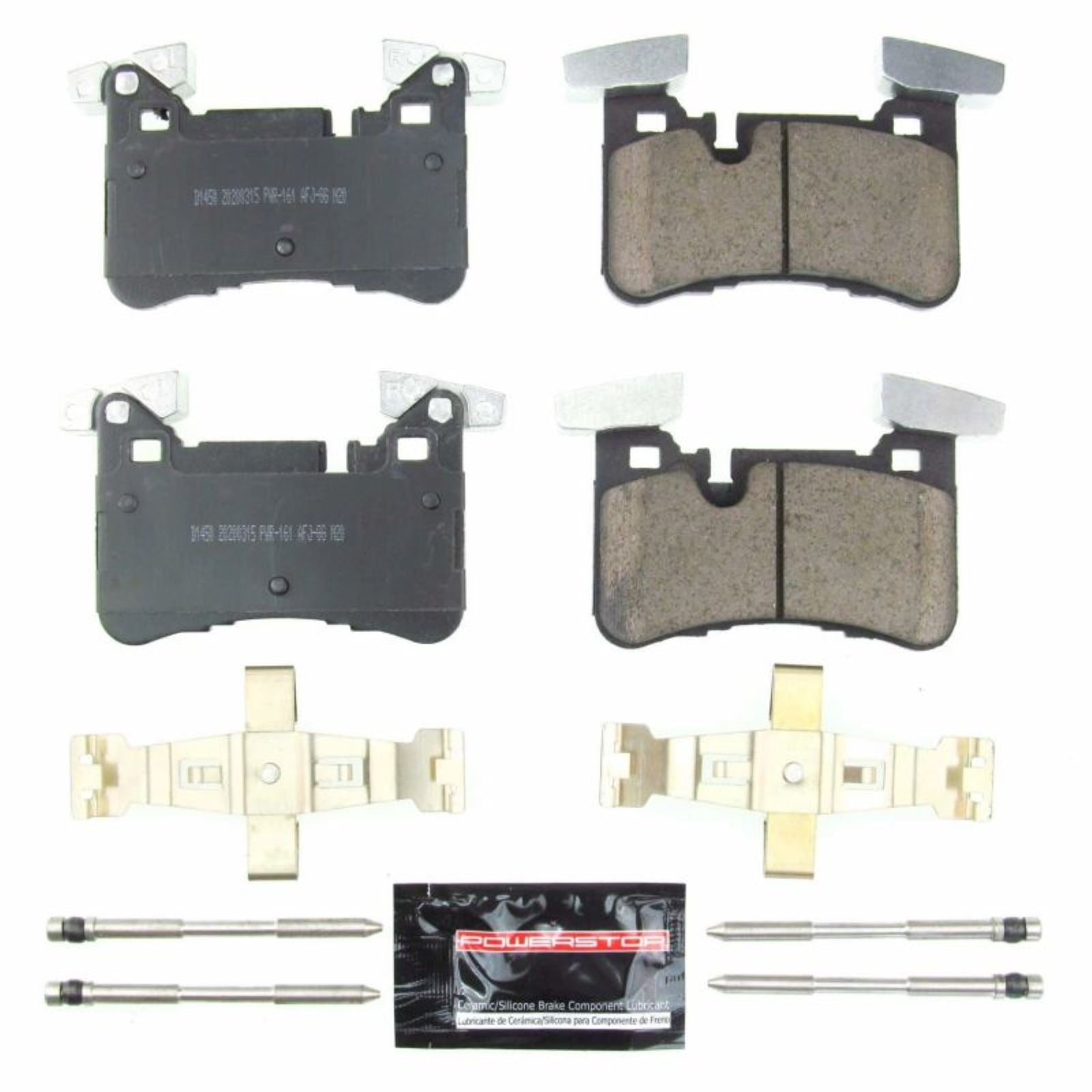 Powerstop Rear Z23 Evolution Sport Brake Pads w/Hardware for 2012 Mercedes-Benz [MPN: Z23-1450]_1812692
