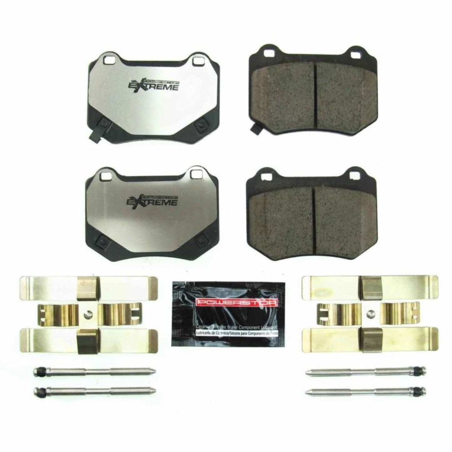 Powerstop Rear Z26 Extreme Street Brake Pads w/Hardware for 18-19 Subaru WRX STi [MPN: Z26-2118]_1807289