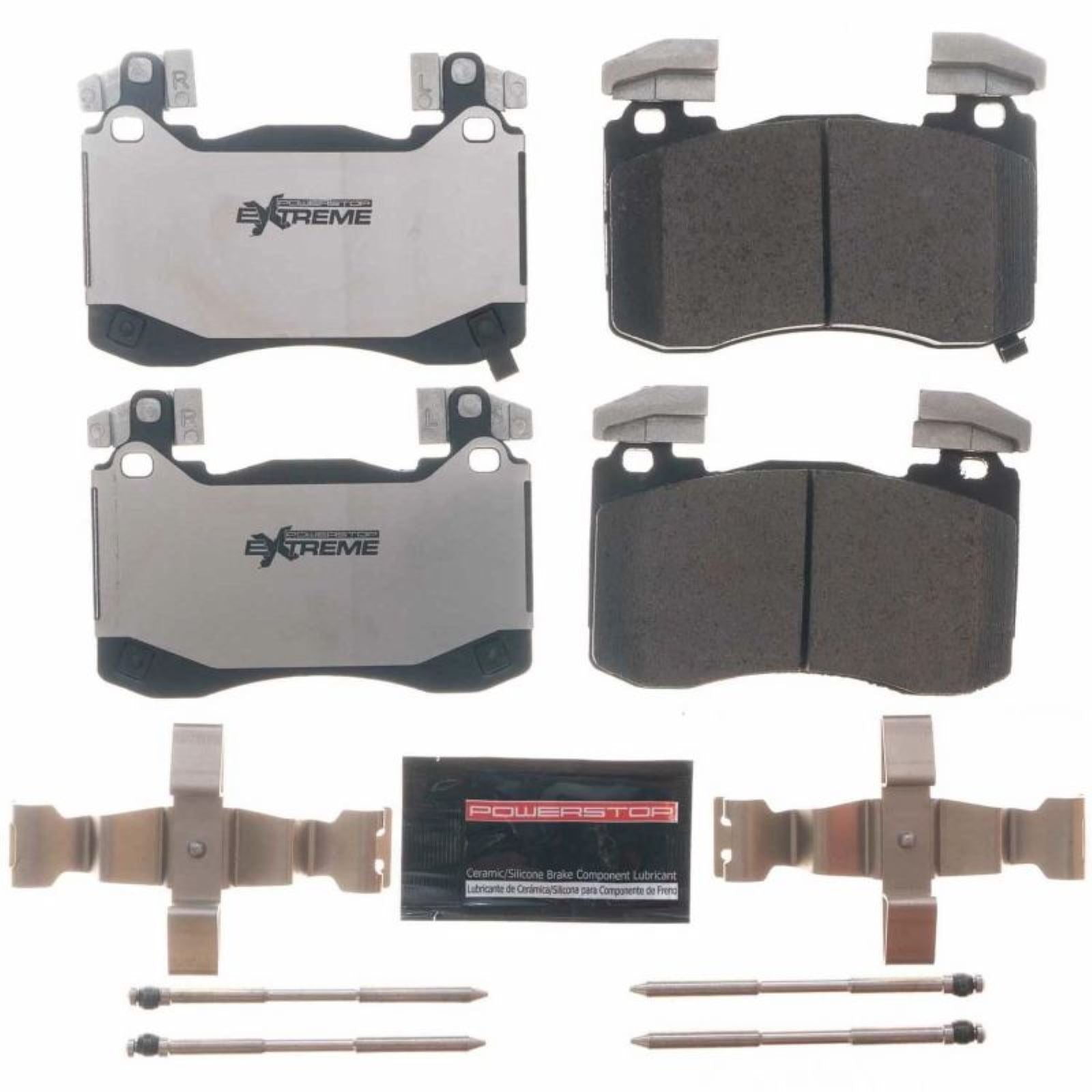 Powerstop Front Z26 Extreme Street Brake Pads w/Hardware for 18-19 Kia Stinger [MPN: Z26-6012]_1807052