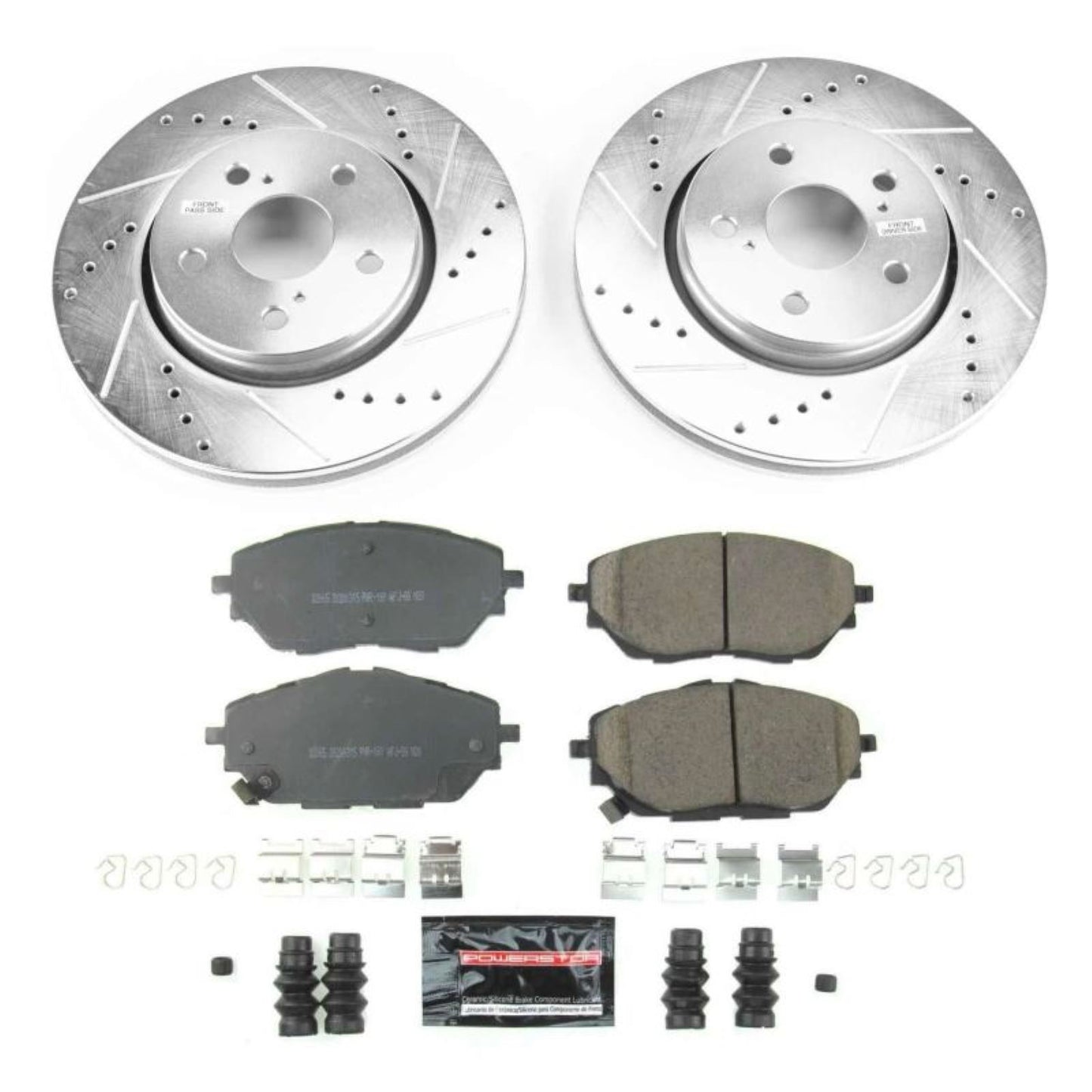 Powerstop Front Z23 Evolution Sport Brake Ki for 18-19 Toyota C-HR [MPN: K7890]_1811176