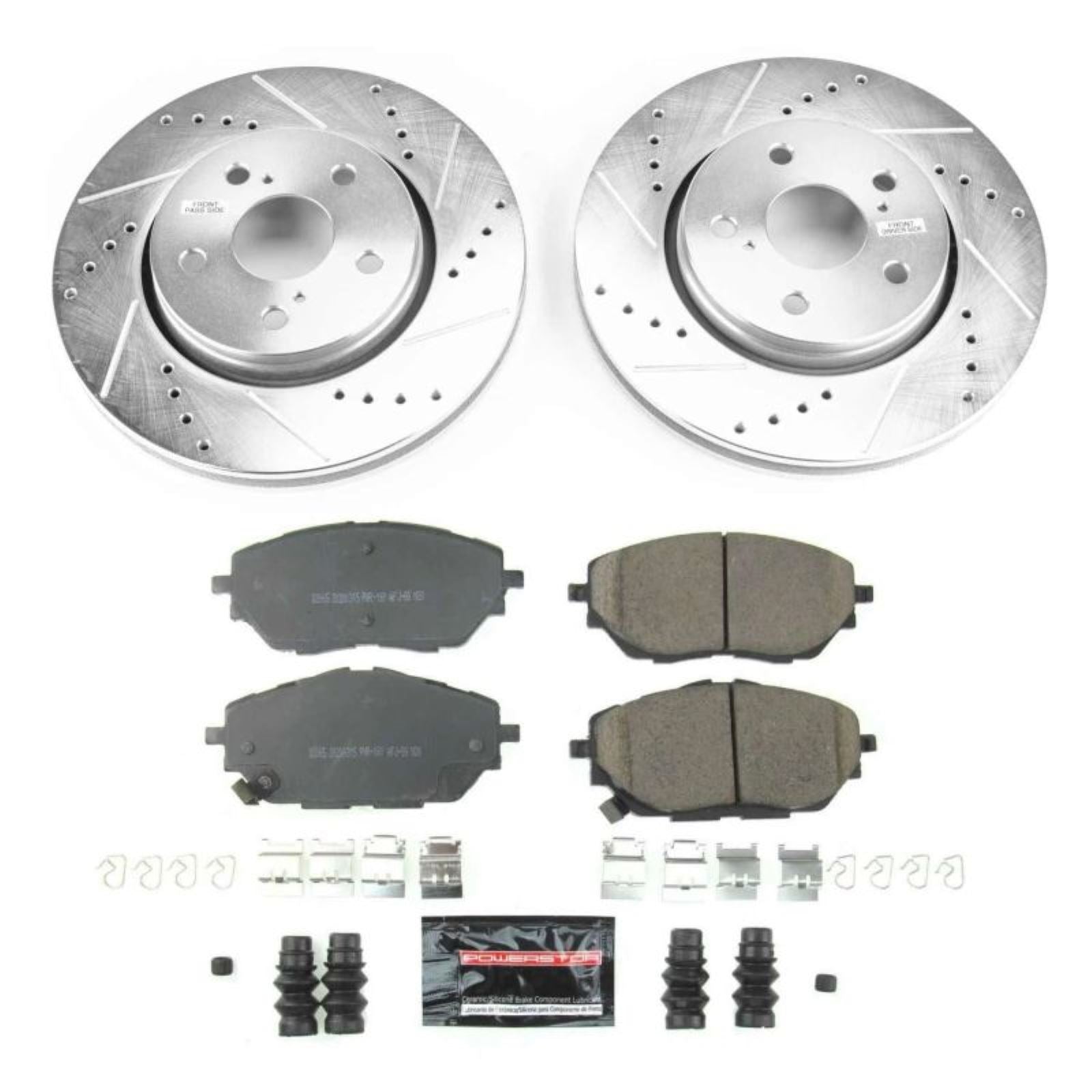 Powerstop Front Z23 Evolution Sport Brake Ki for 18-19 Toyota C-HR [MPN: K7890]_1811176